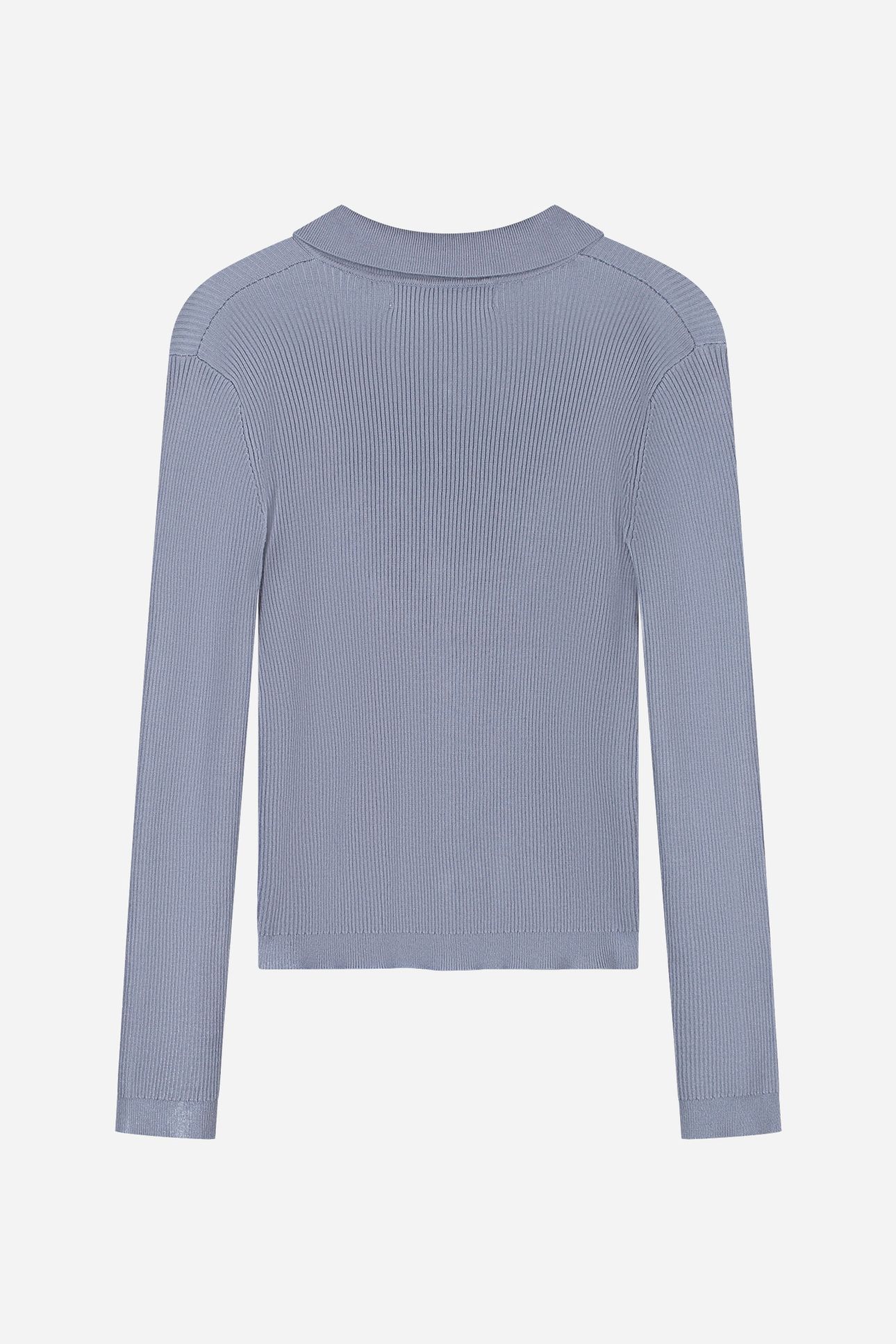 NOUS SOMMES LABELS – WINNIE POLO KNIT LIGHT BLUE 5