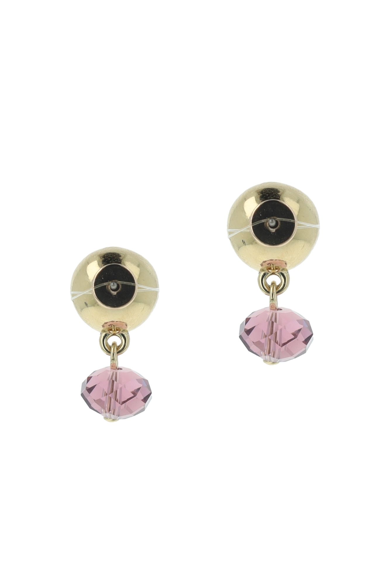 CLASSIC BLUSH ROSE EARRINGS PINK 3