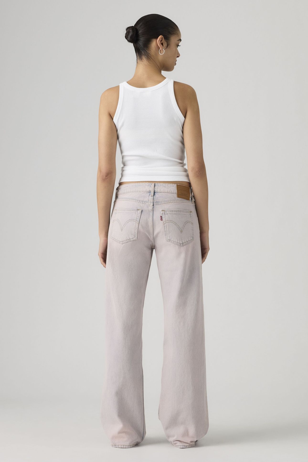 LOW LOOSE ROSE UP JEANS 3