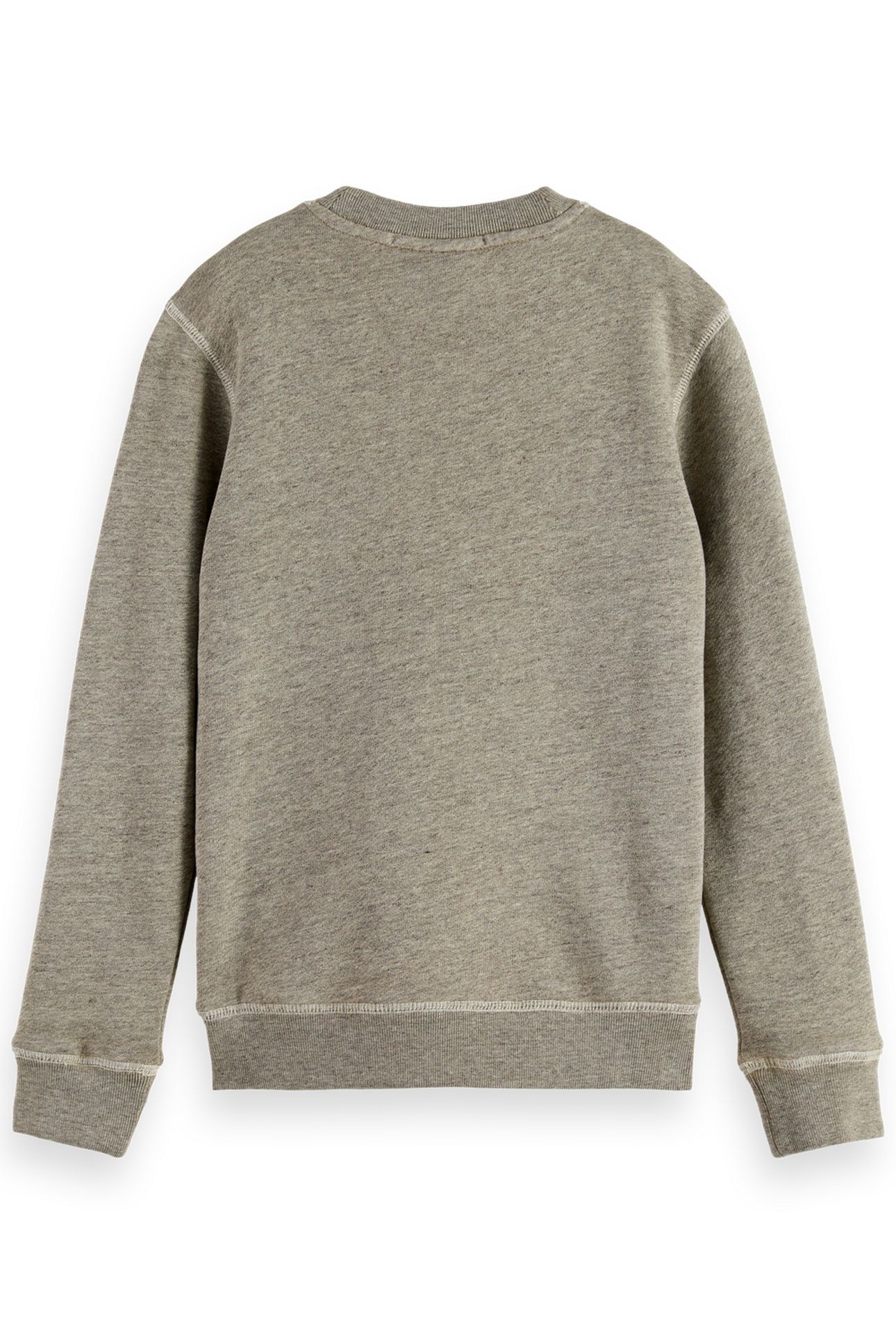 BOY DENIM WASHED ARTWORK SWEATSHIRT GREY MELANGE 2