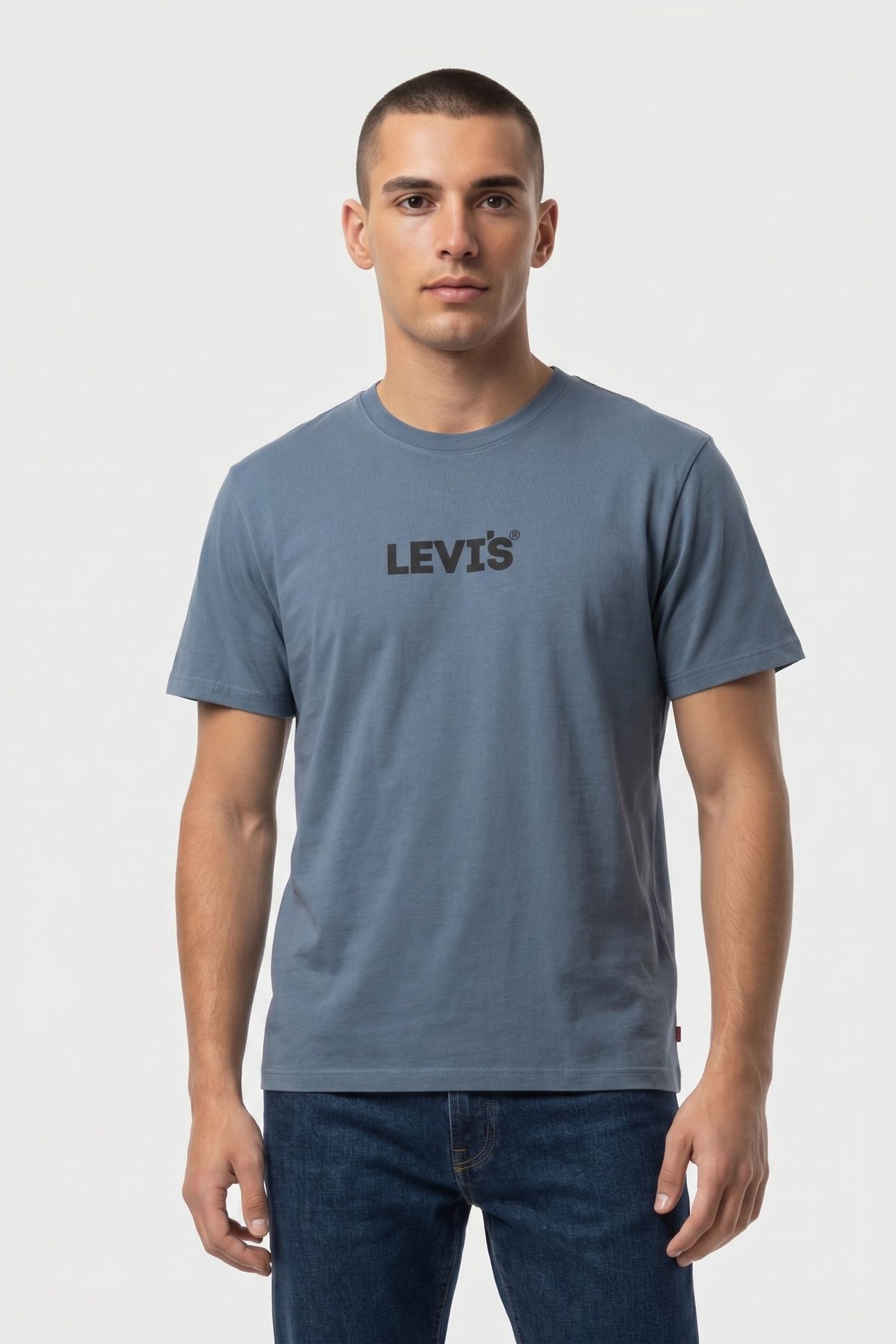 SS RELAXED FIT TEE HEADLINE LOGO 1 S 1