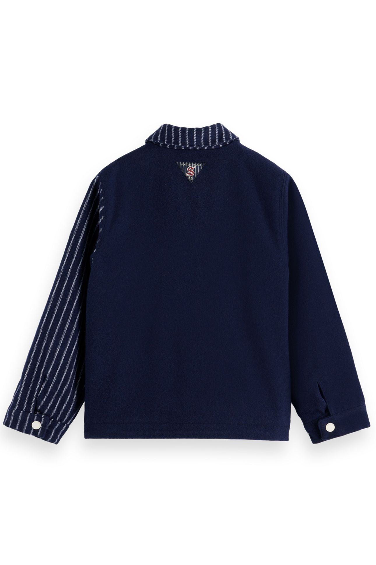 BOY IN-BETWEEN COACH ZIP JACKET NAVY 2