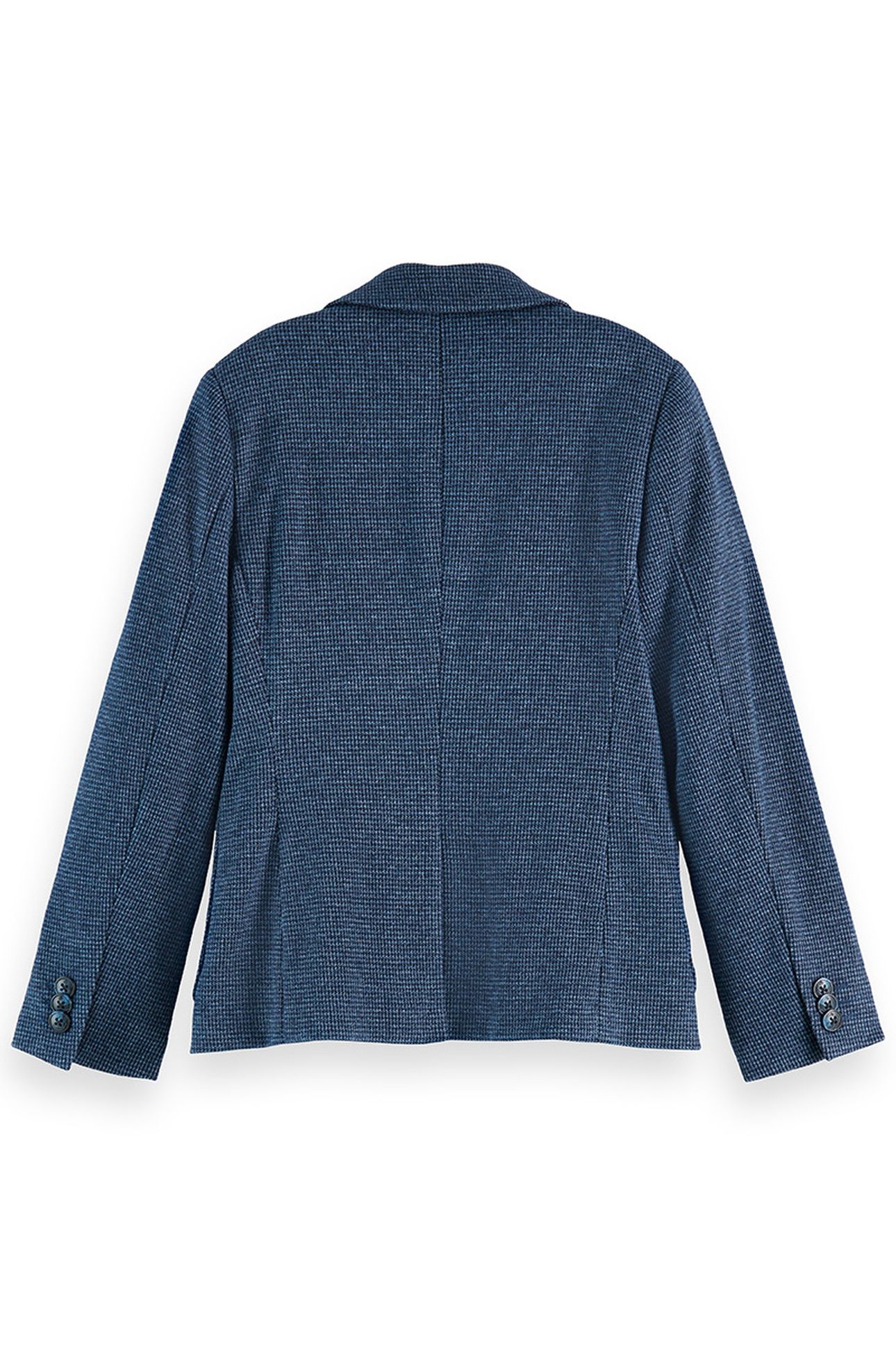 BOY YARN-DYED KNITTED BLAZER SKY CAPTAIN/ FADED DENIM HERRIN 2