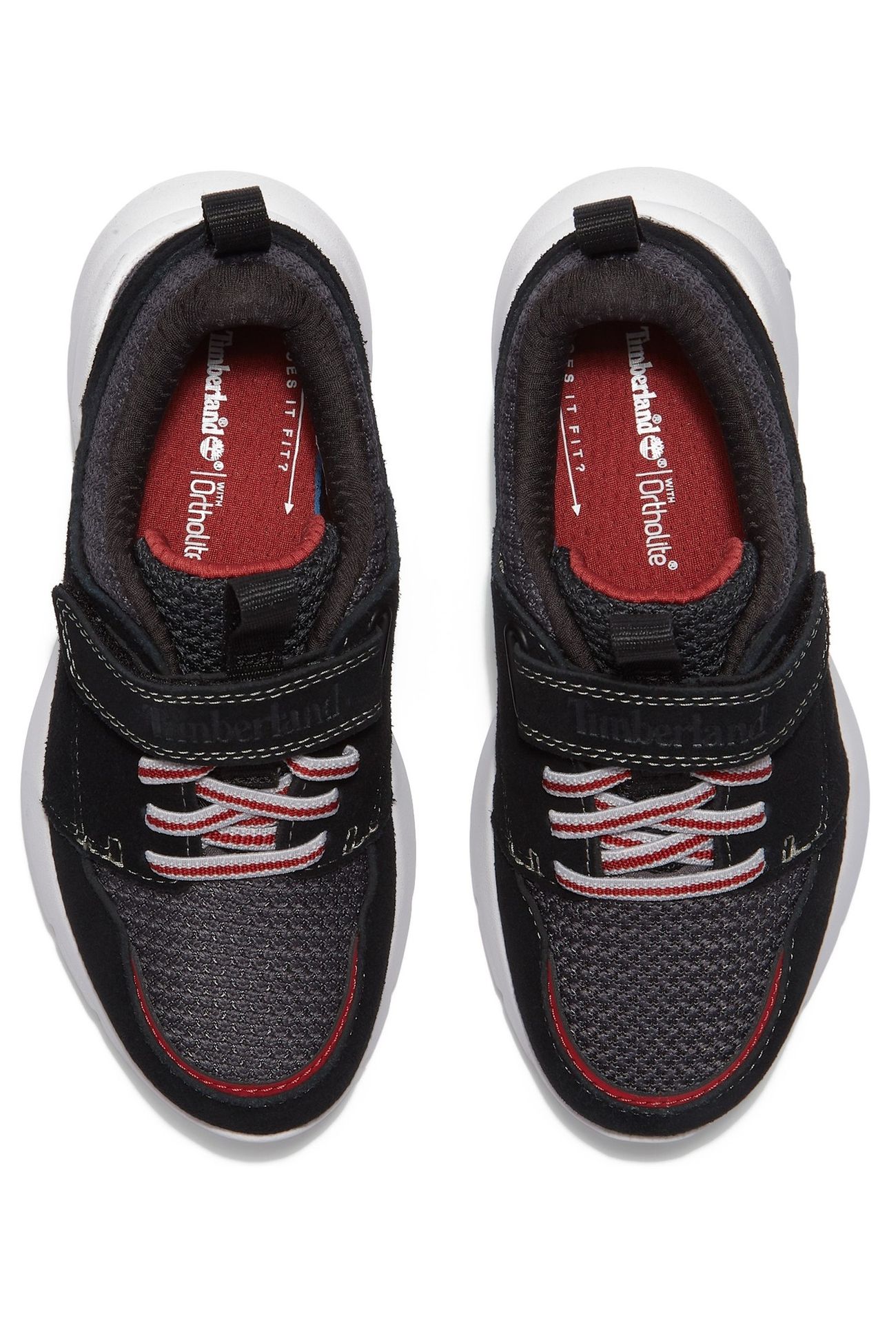 BOROUGHS PROJECT LOW HOOK & LOOP SNEAKER BLACK SUEDE 6