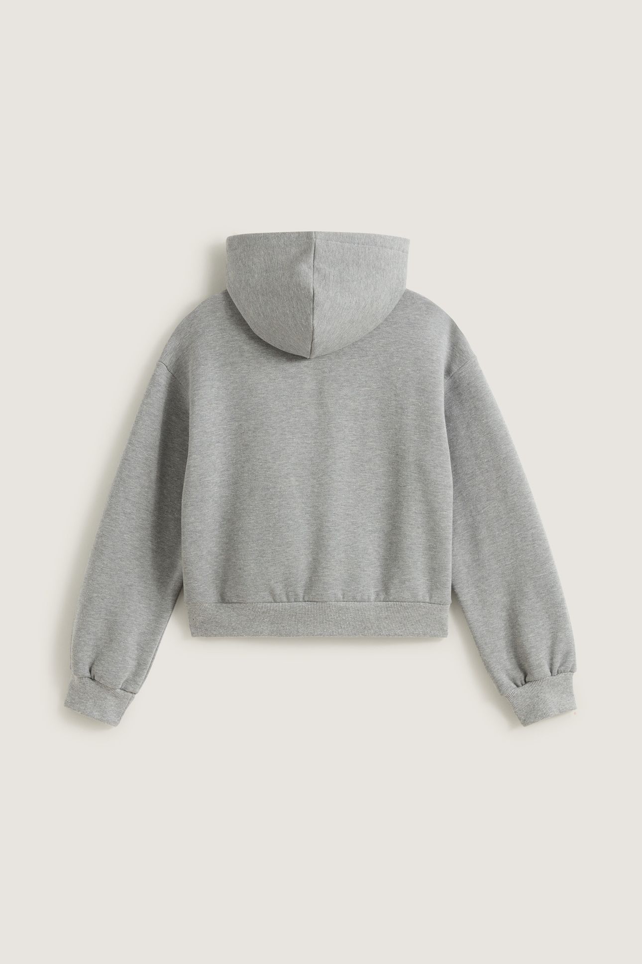 GIRLS VAN-ARCHY LABEL ZIP CEMENT HEATHER 3