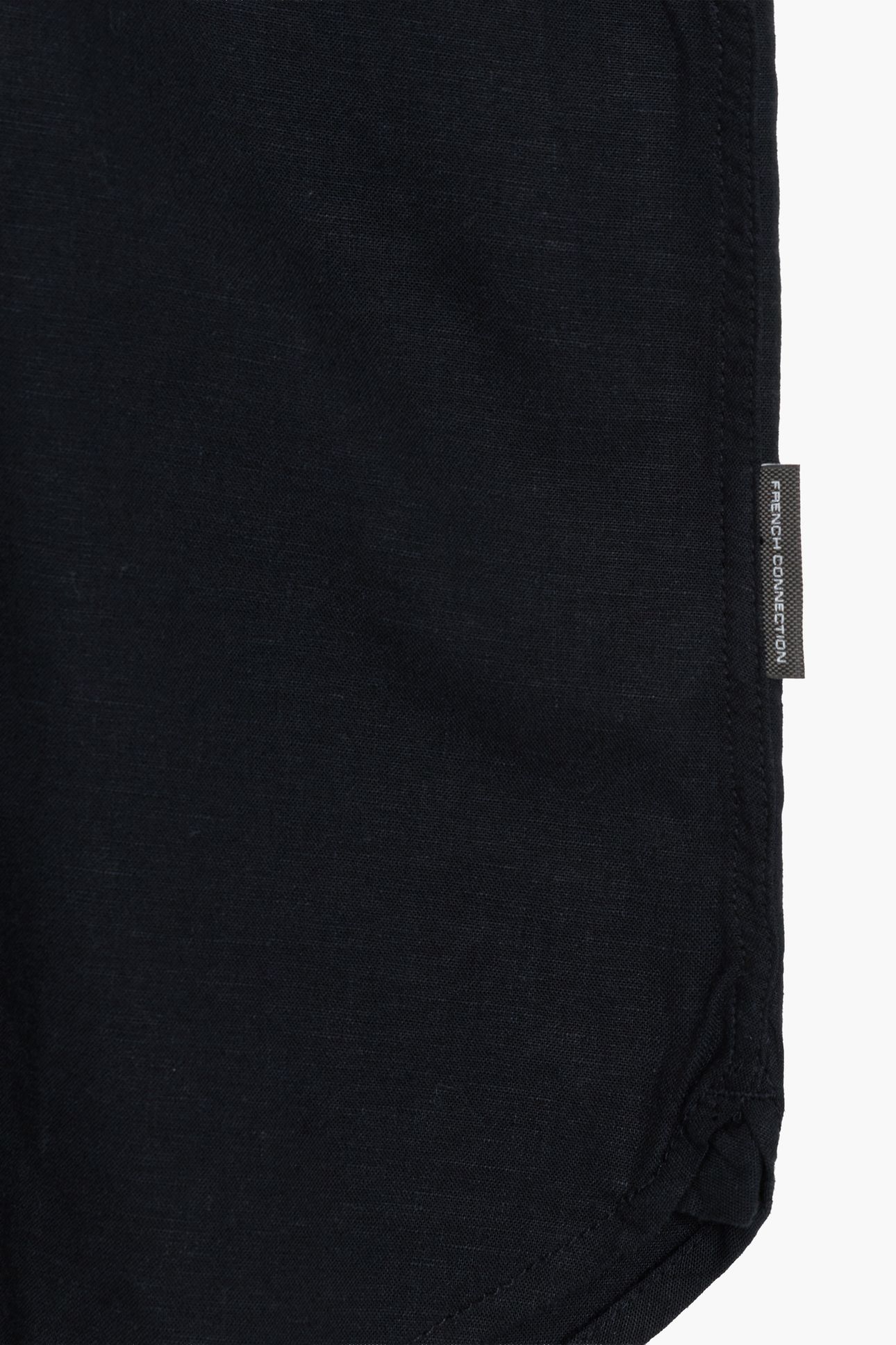 LINEN 2 POCKET LS BLACK 3