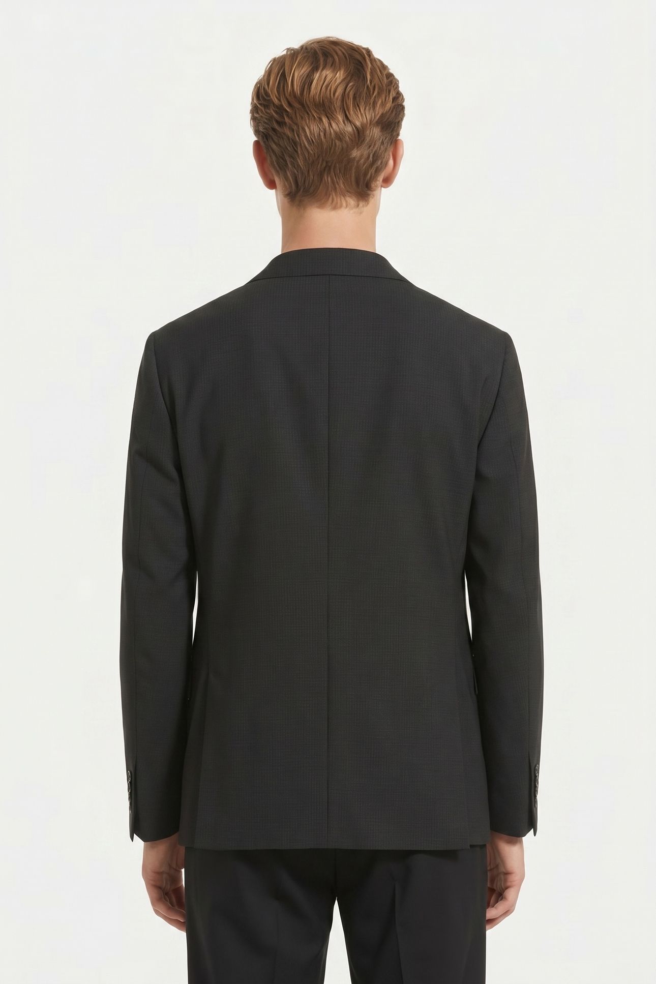WOOL JACKET DARK GREY 2