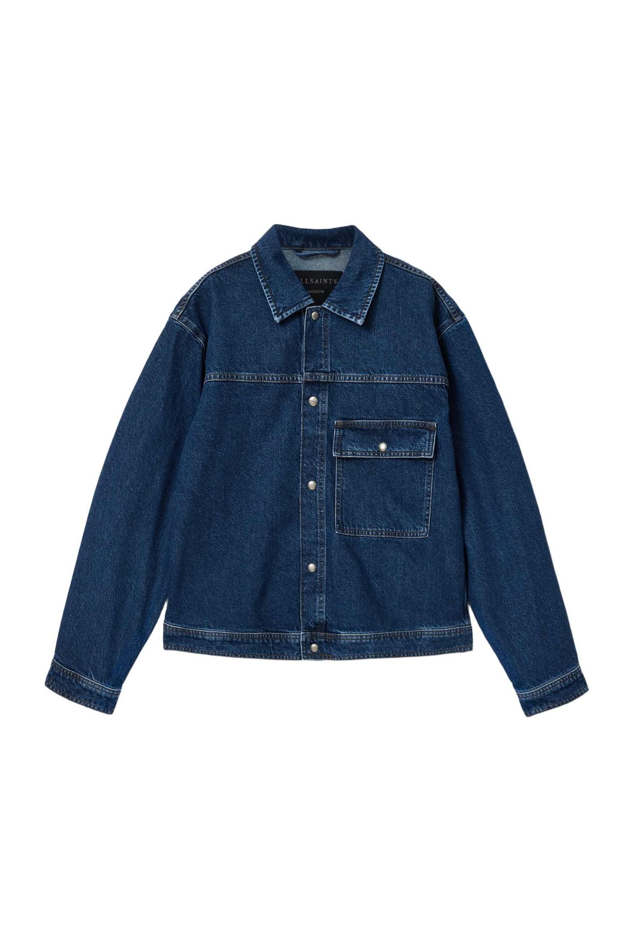 CAST DENIM JACKET DARK INDIGO 5