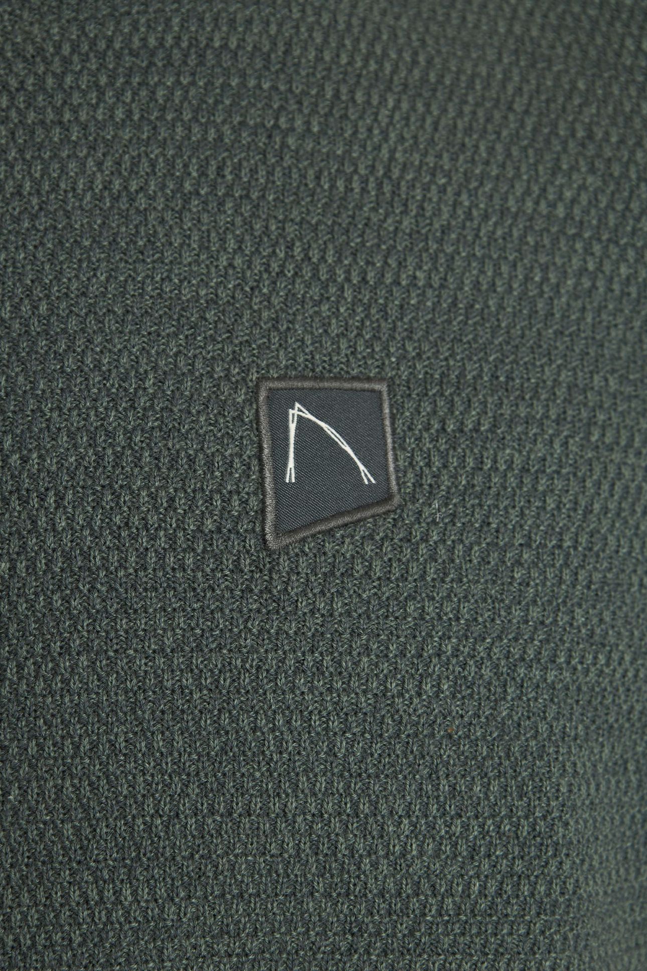 BASAL MIXED PULLOVER BALSAM GREEN 4