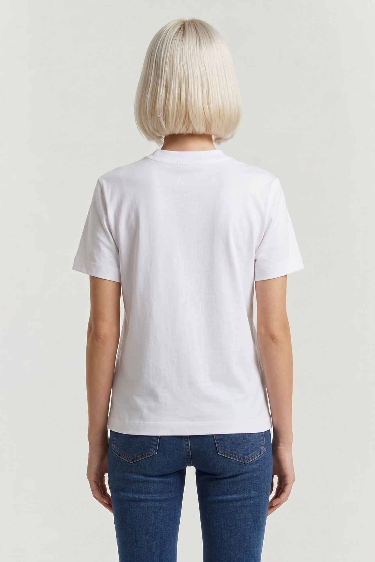 SS CLASSIC MONOLOGO TEE BRILLIANT WHITE 2