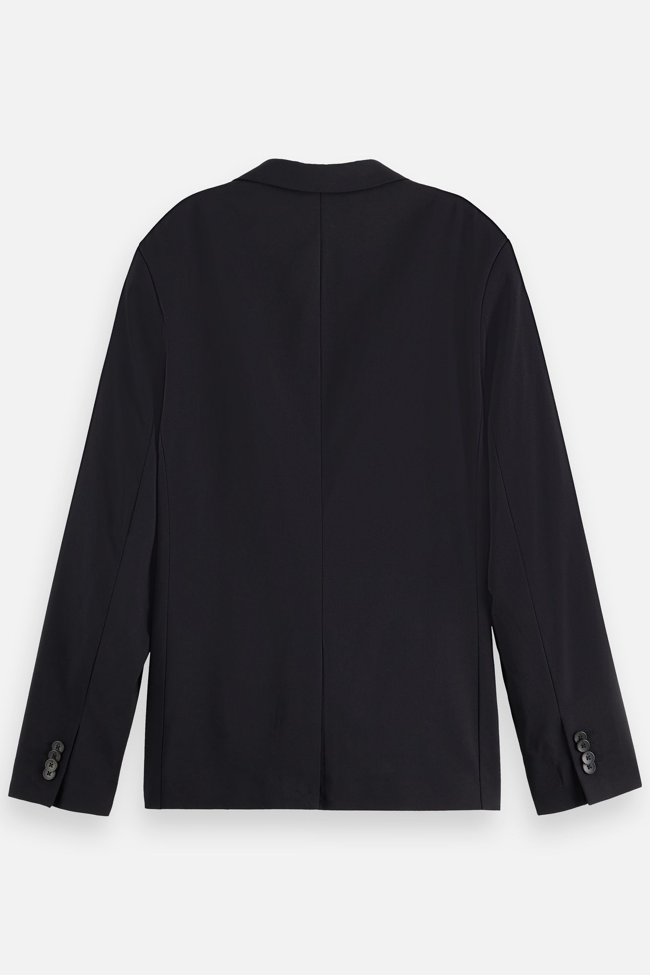 CORE - UNCONSTRUCTED PEAK LAPEL COOL-WOOL BLAZER BLACK 6