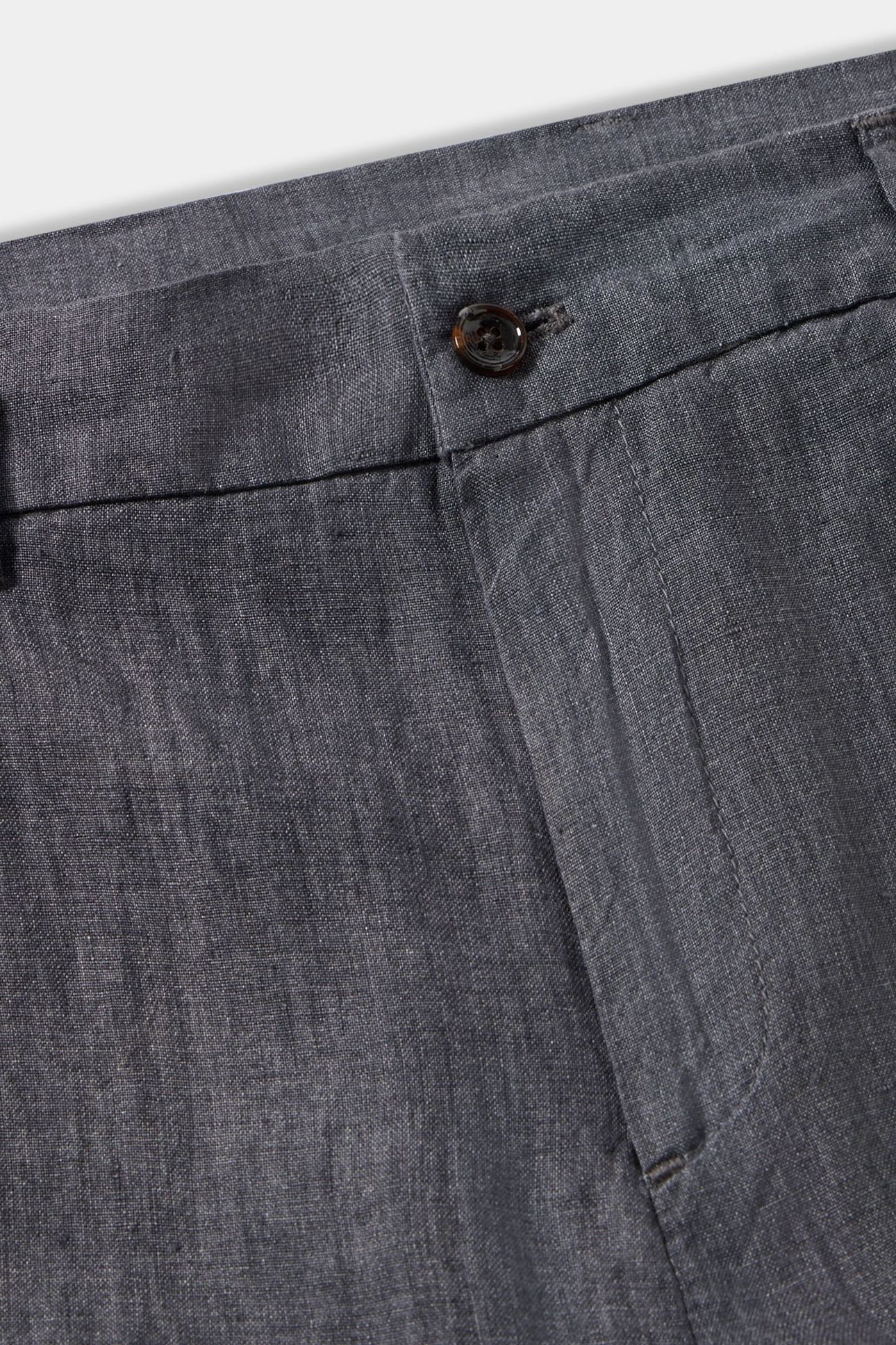 LINEN TROUSERS DARK GREY 6