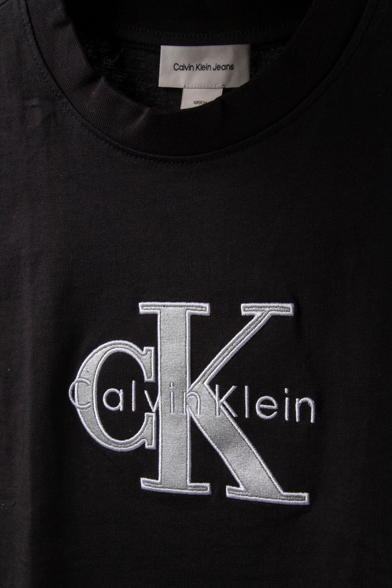 SS CLASSIC MONOLOGO TEE BLACK 4
