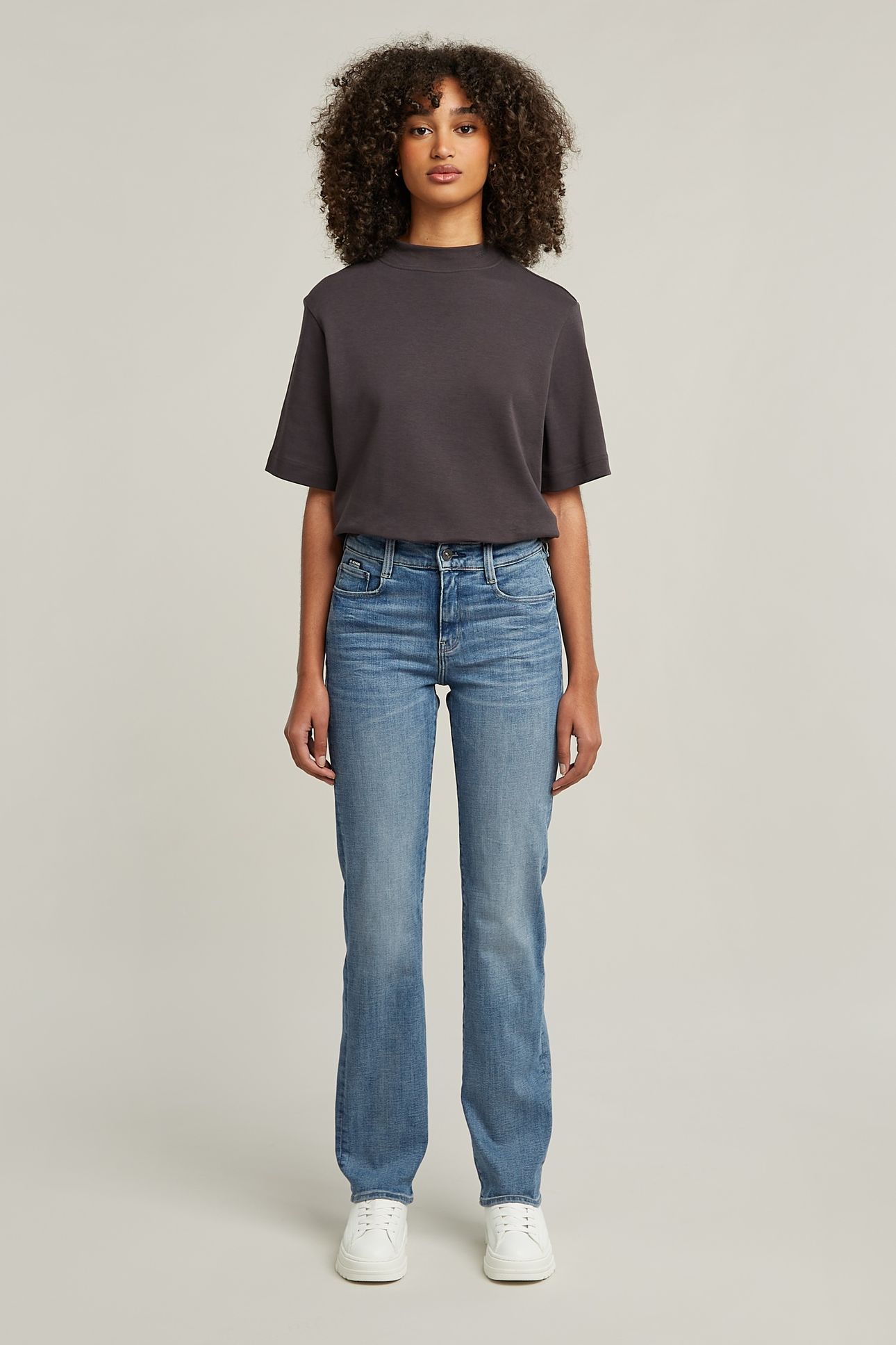 STRACE STRAIGHT  JEANS LIGHT/PASTEL BLUE 3