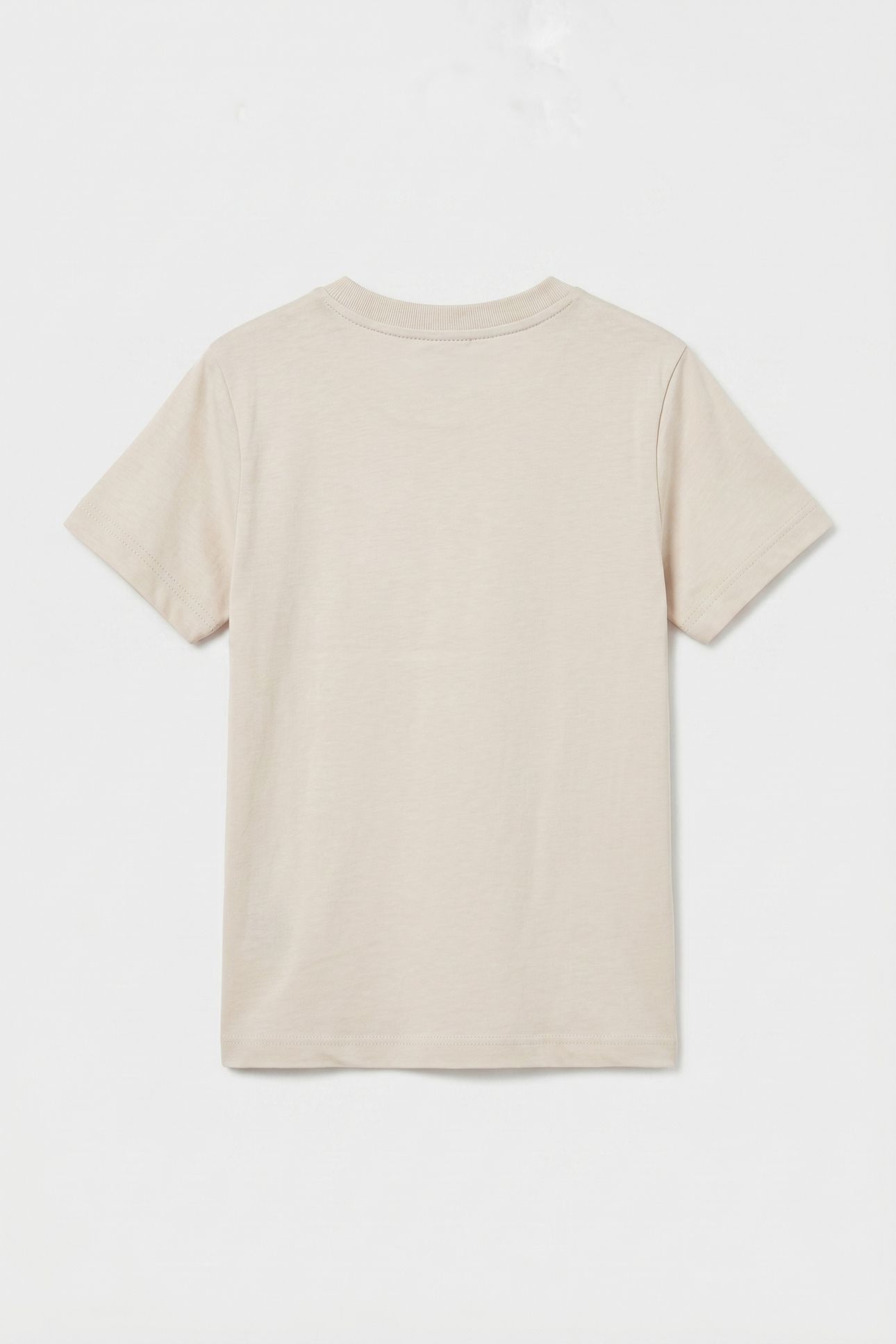 UNISEX CK MONOGRAM SS T-SHIRT WHITECAP GRAY 3