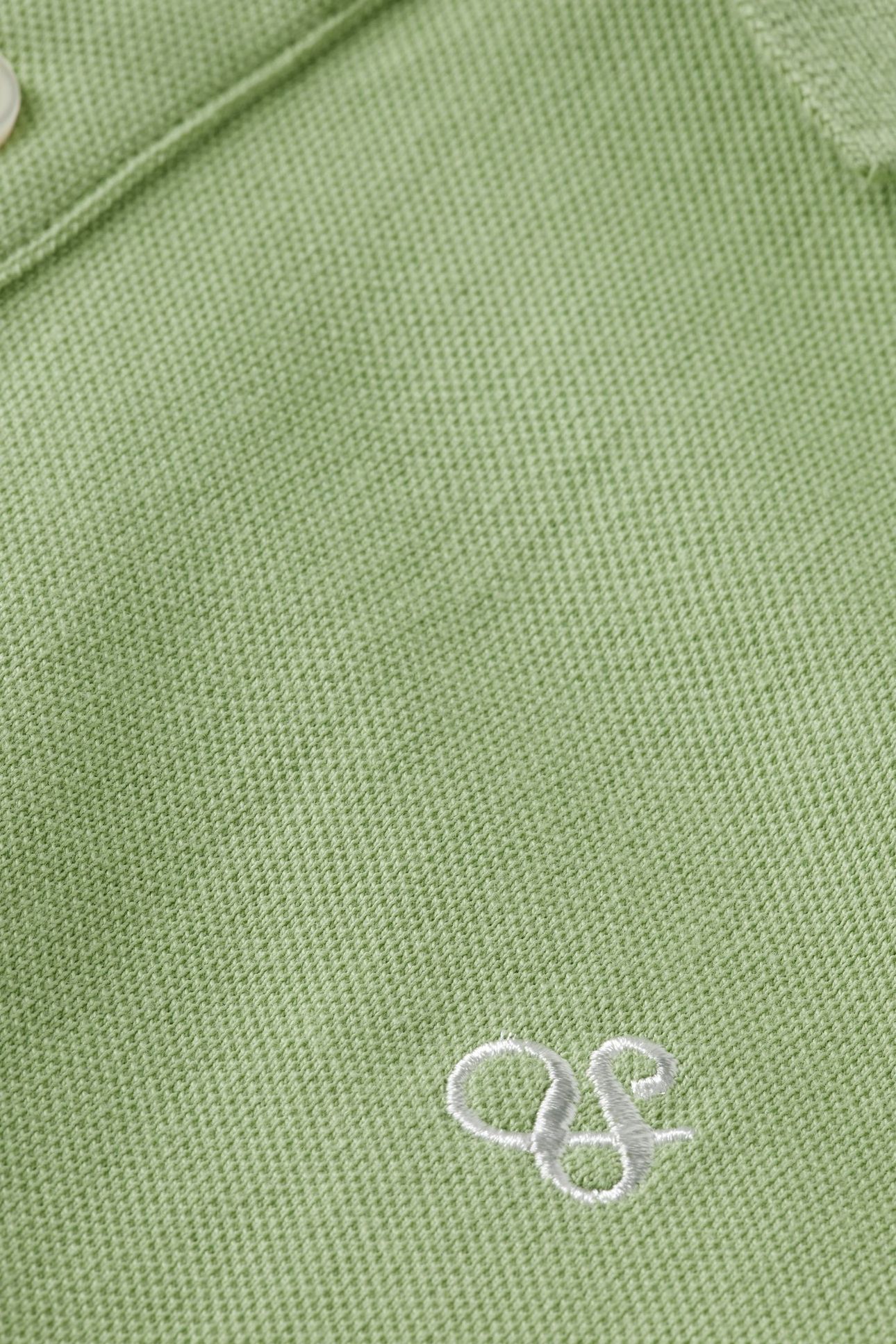 SEASONAL CORE - COTTON PIQUE REGULAR FIT POLO PISTACHIO 7