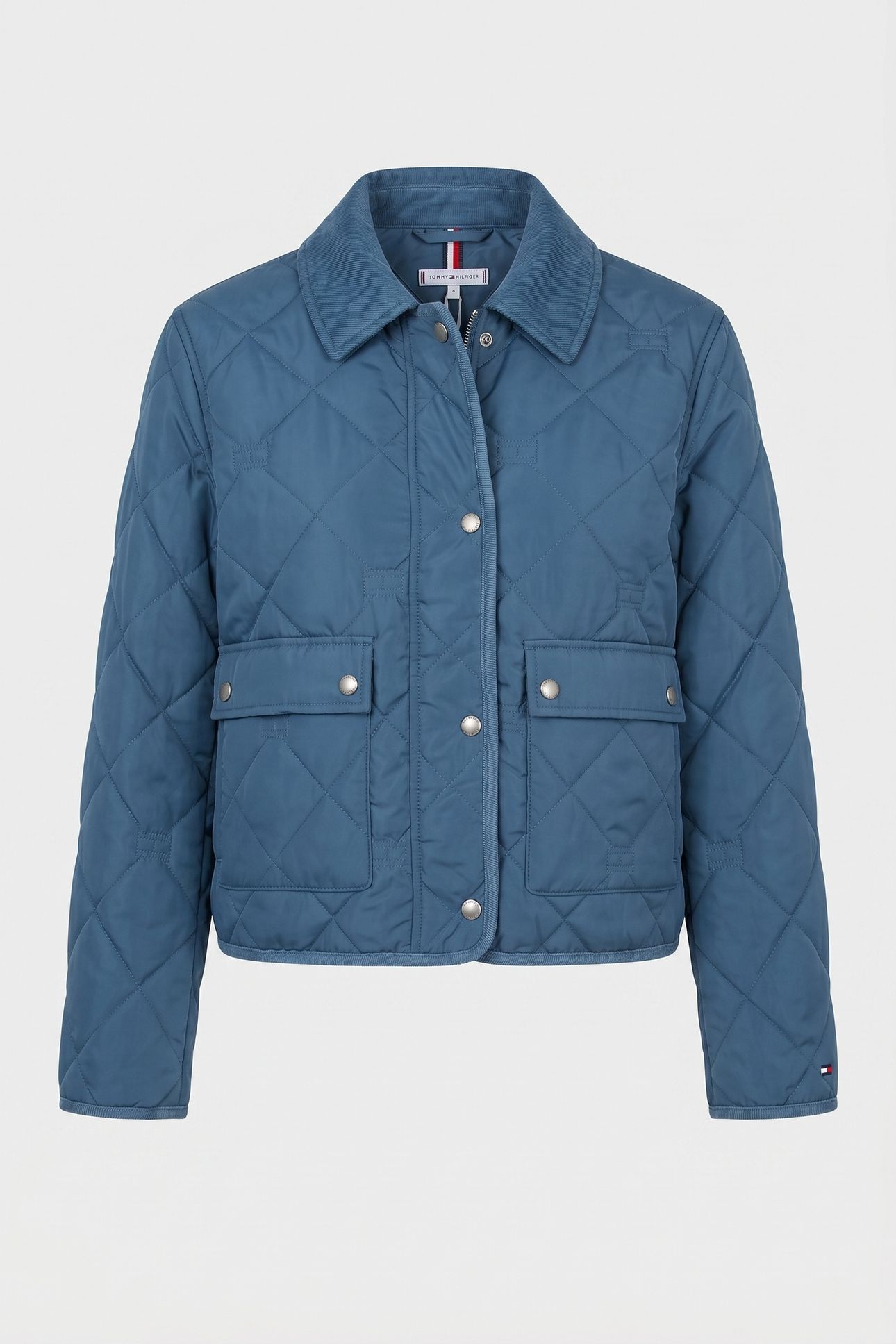 PADDED FLAG QUILTED JACKET CYCLONE HAZE 3