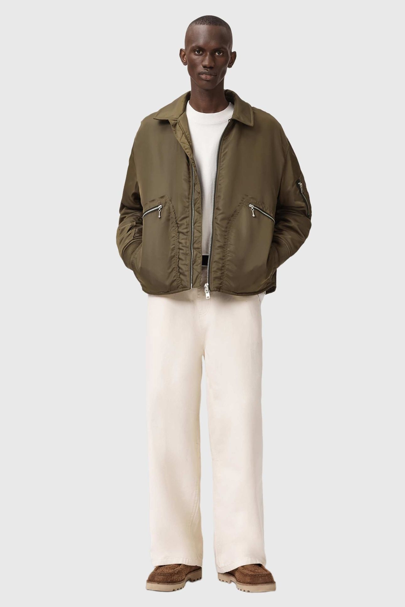 FALLON BOMBER KHAKI BROWN 4
