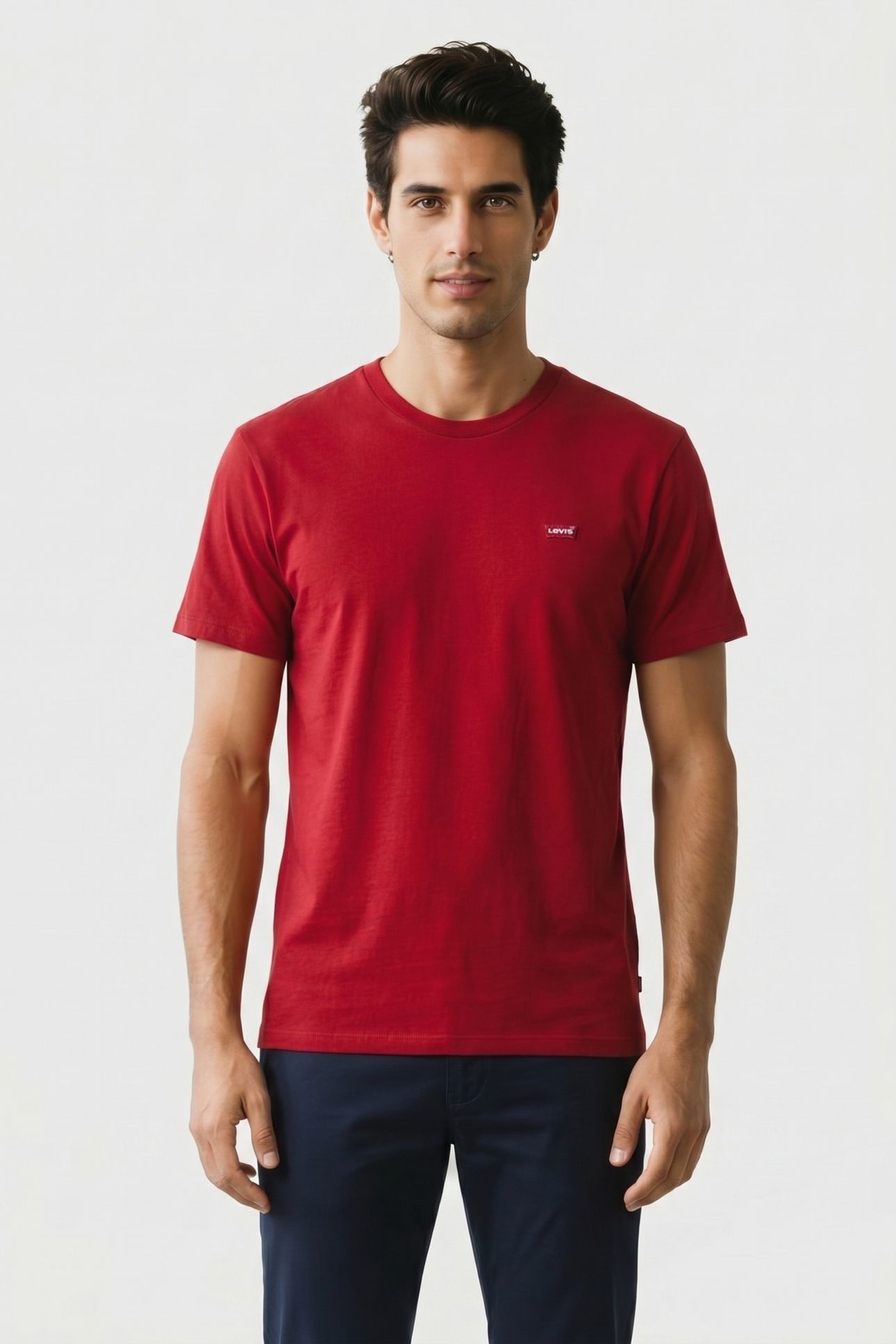 SS ORIGINAL HM TEE RHYTHMIC RED 1