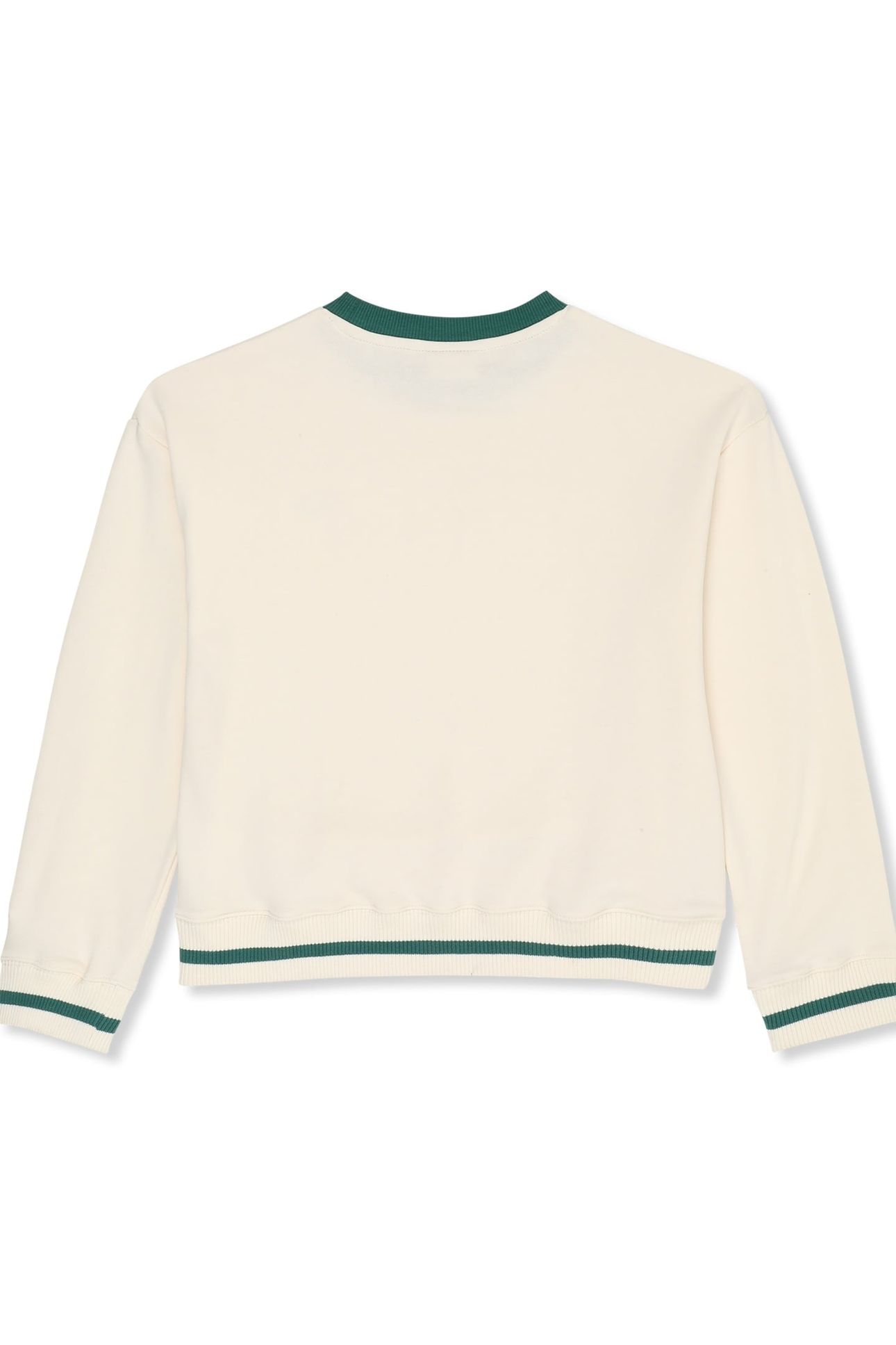MARLIA RELAXED GRAPHIC CREWNECK SWEATSHIRT EGRET 2