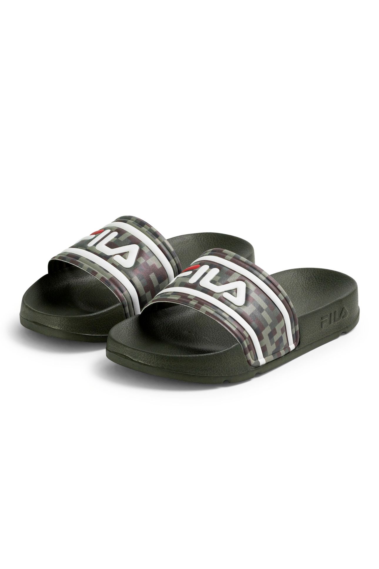 MORRO BAY PRT SLIPPER KIDS OLIVE NIGHT 2