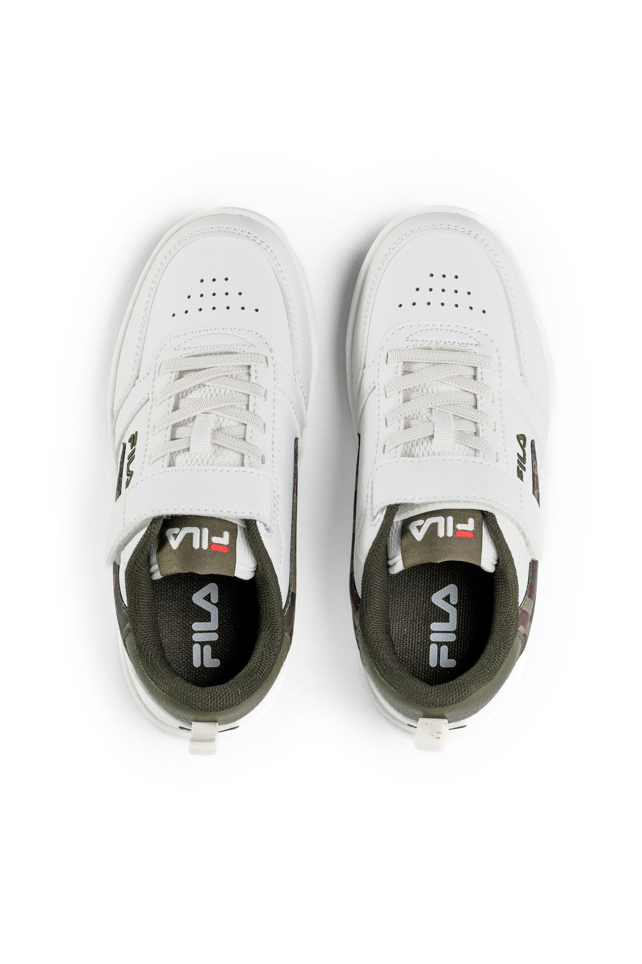 REGA NF PRT VELCRO KIDS WHITE-OLIVE NIGHT 5