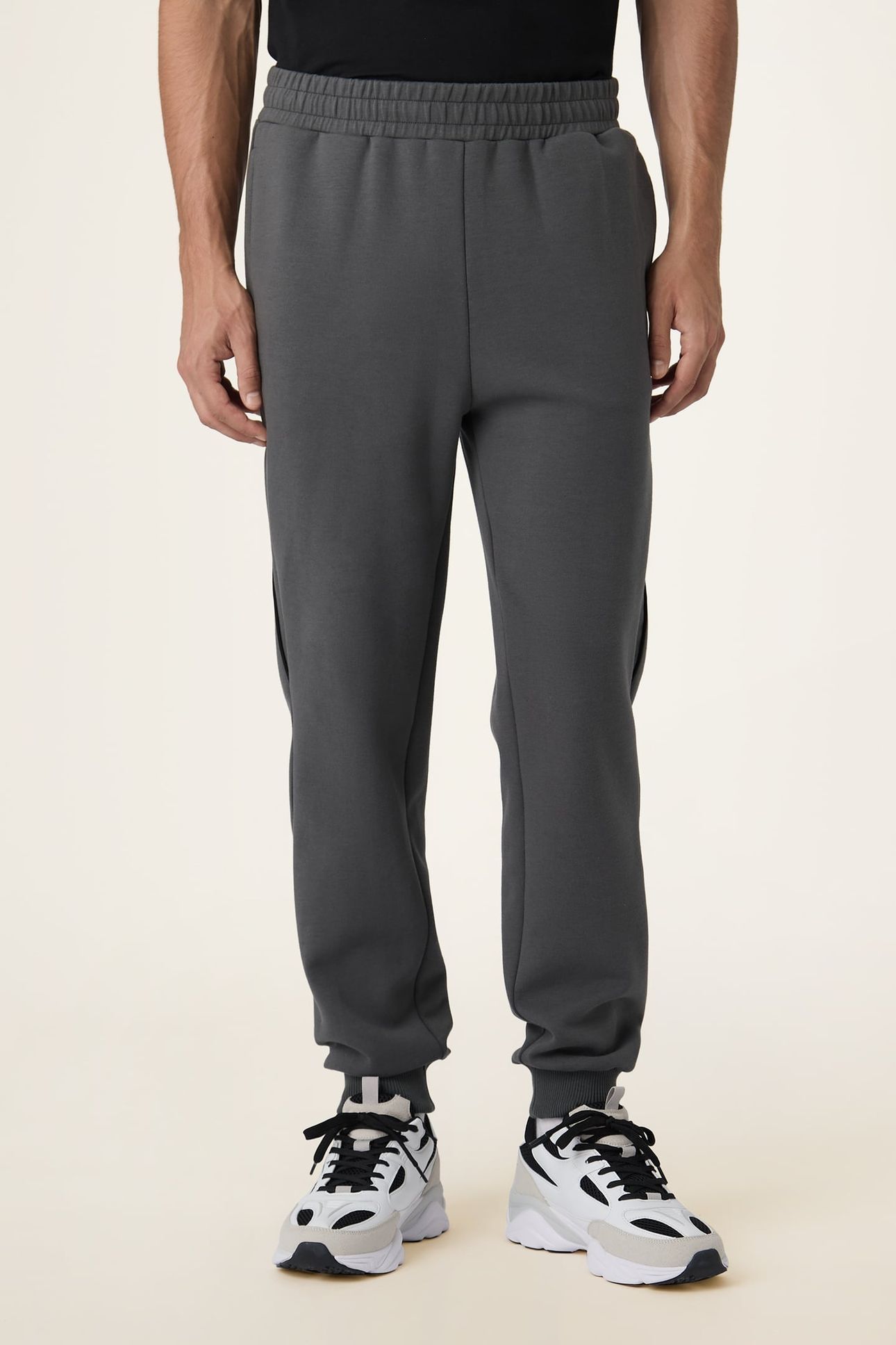RIVOLI SLIM SWEATPANTS DARK SHADOW 1