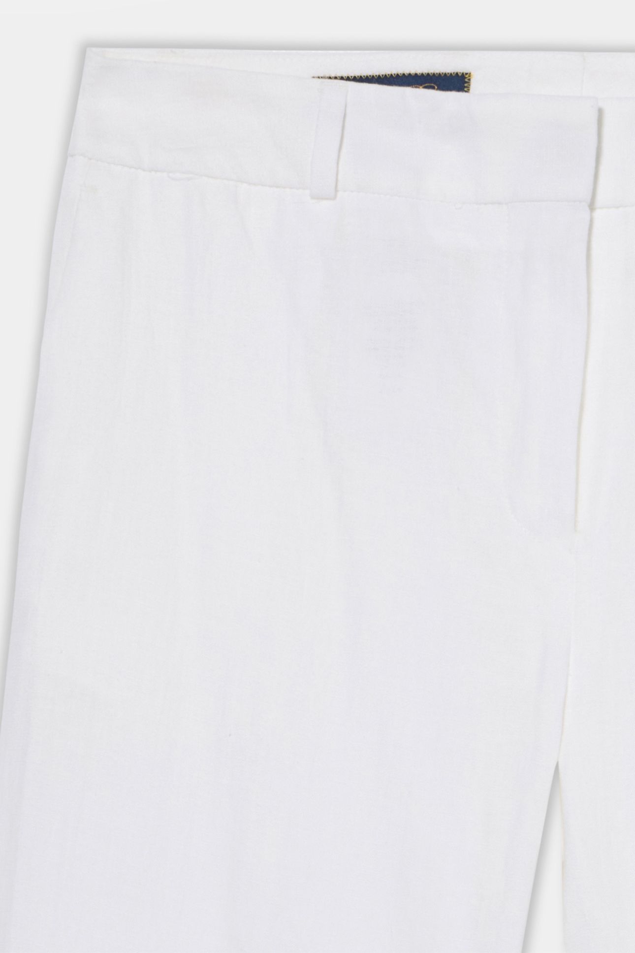 FRONT TROUSERS LINEN WHITE 6