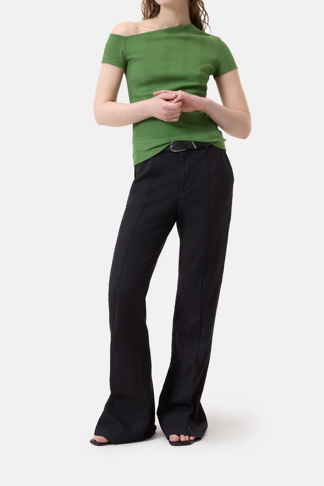 ASYMMERIC TOP MATCHA GREEN 1