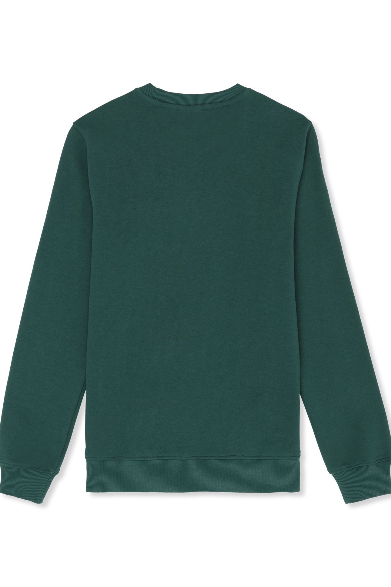 SAGANO REGULAR TAPED CREWNECK SWEATSHIRT POSY GREEN 5