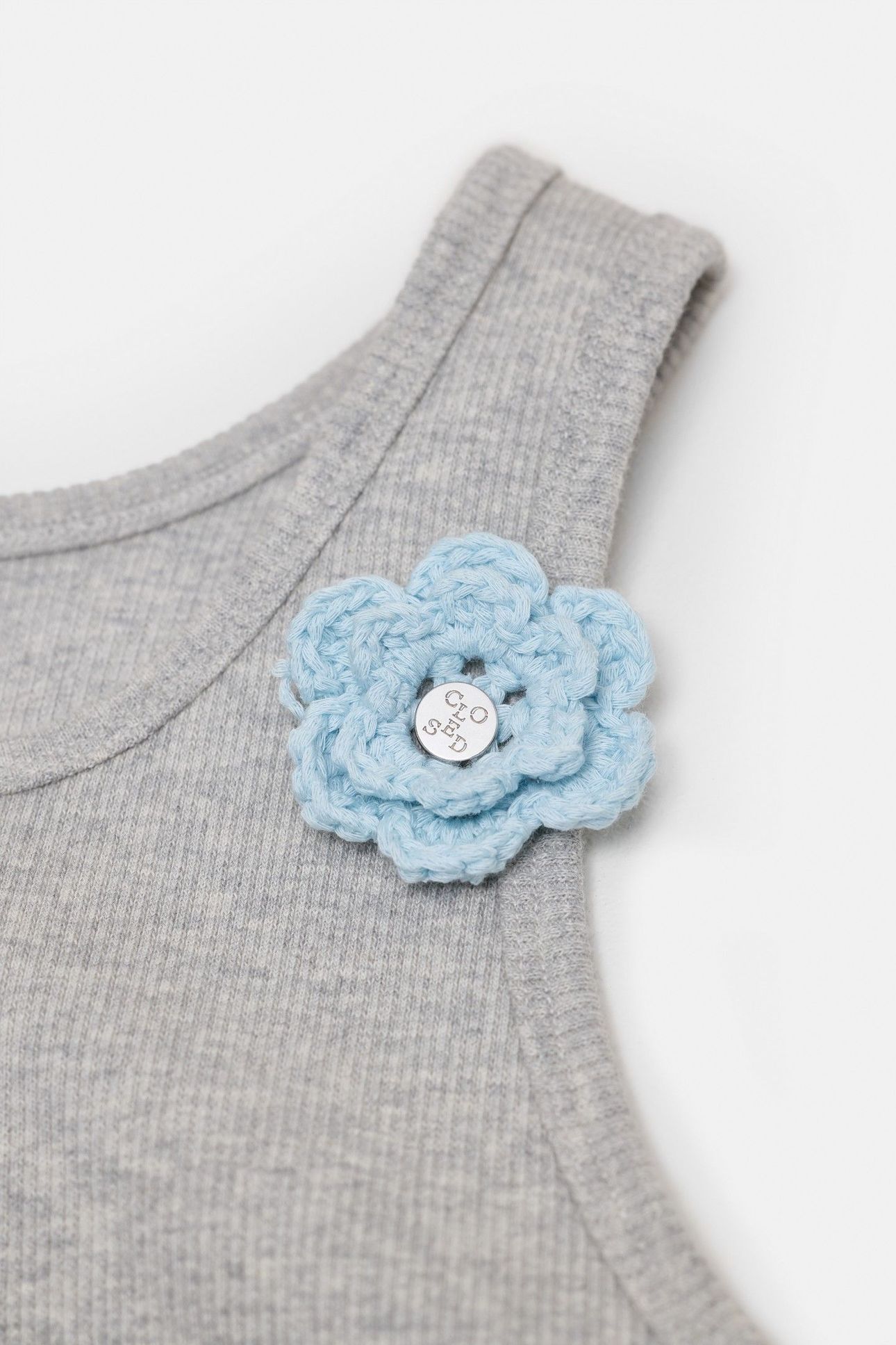 TANK TOP LIGHT GREY MELANGE 8