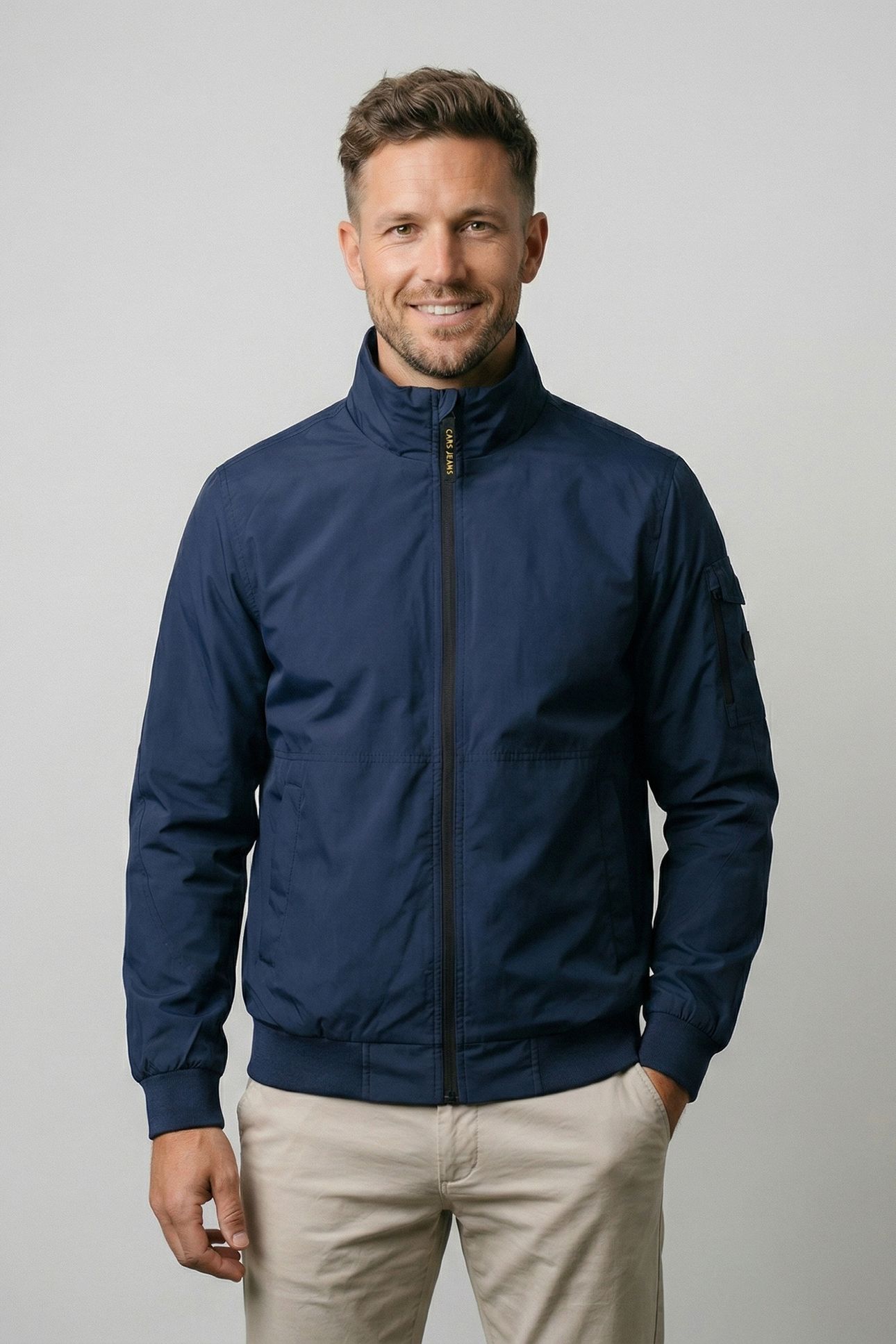 YETUR POLYESTER/ ELESTAN NAVY 1