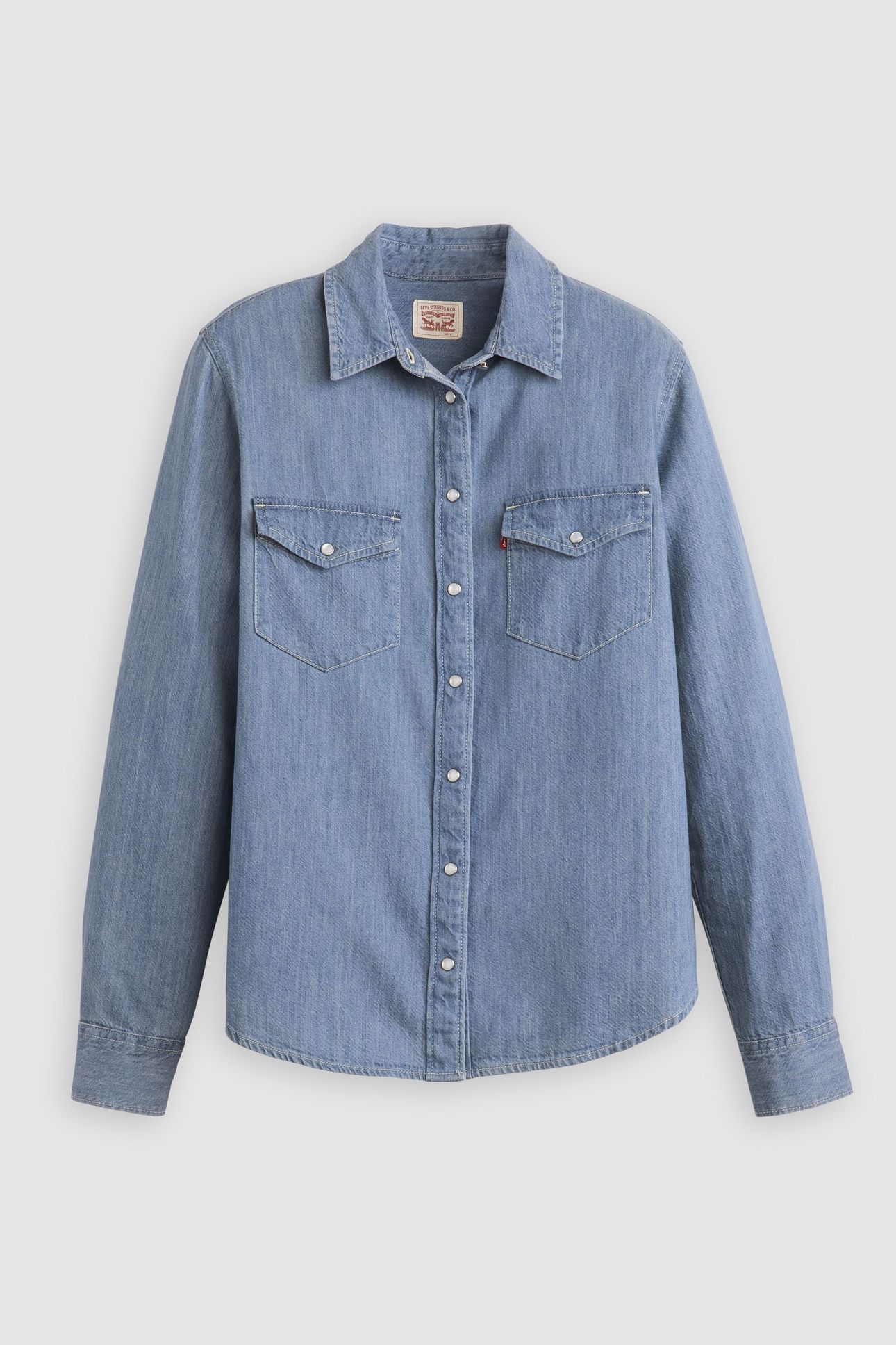 ICONIC WESTERN LINEN+ DENIM SHIRT 3