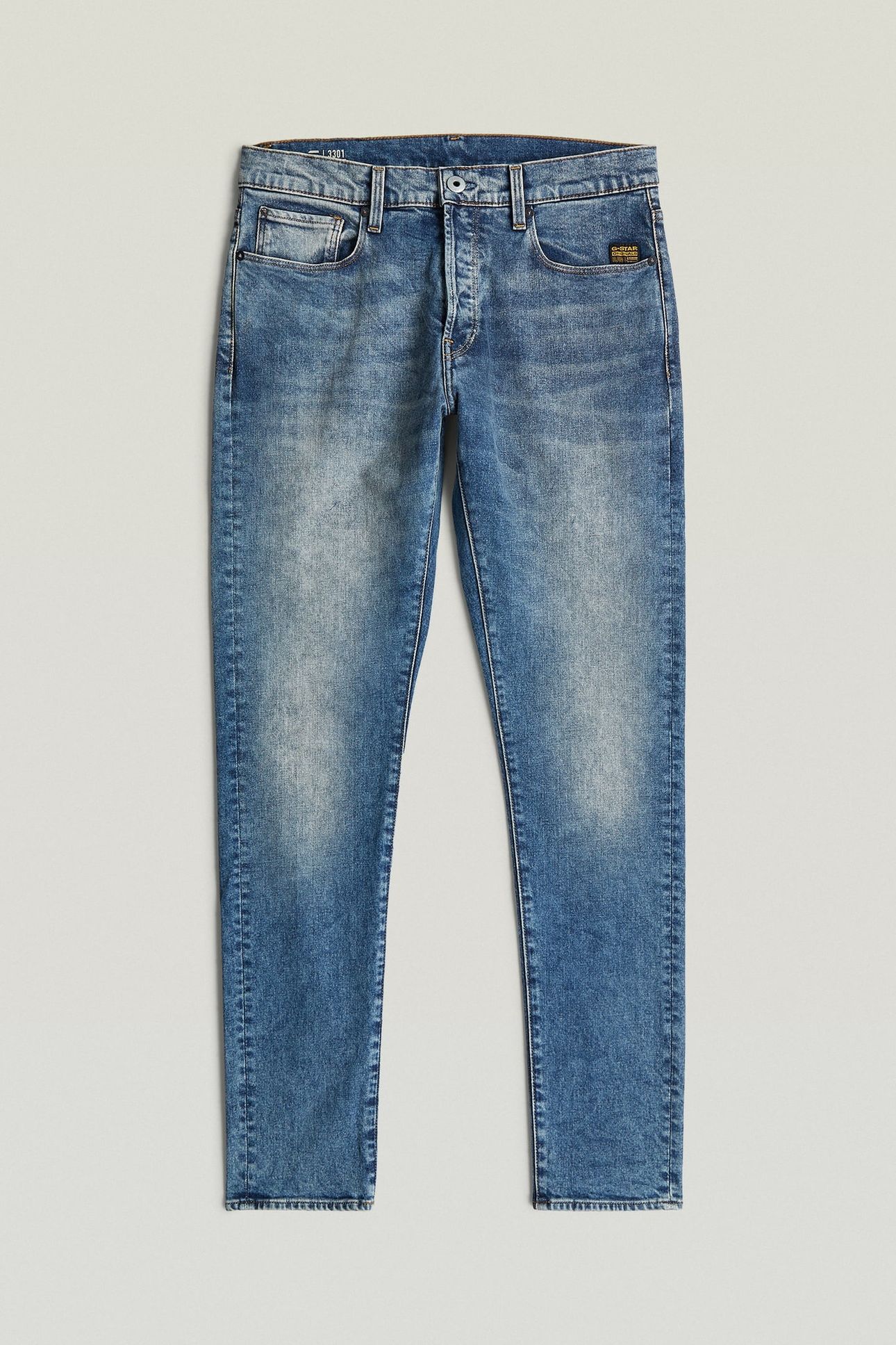 3301 SLIM JEANS MEDIUM BLUE 6