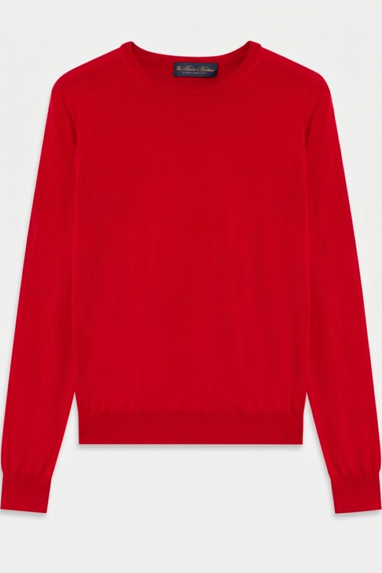 WOOL CREWNECK SWEATER RED 5