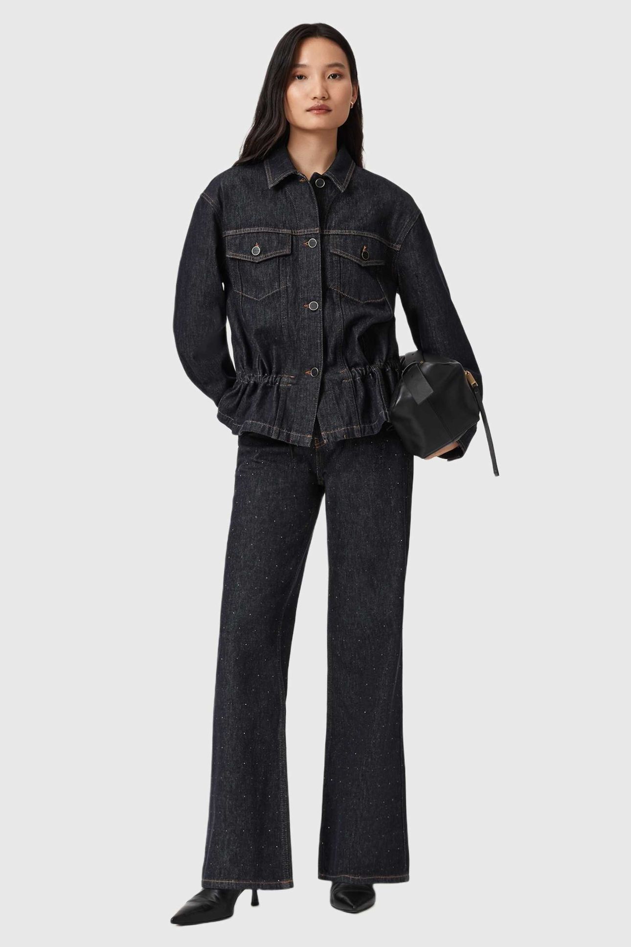 EMBER SPARKLE JEAN RAW INDIGO BLUE 1