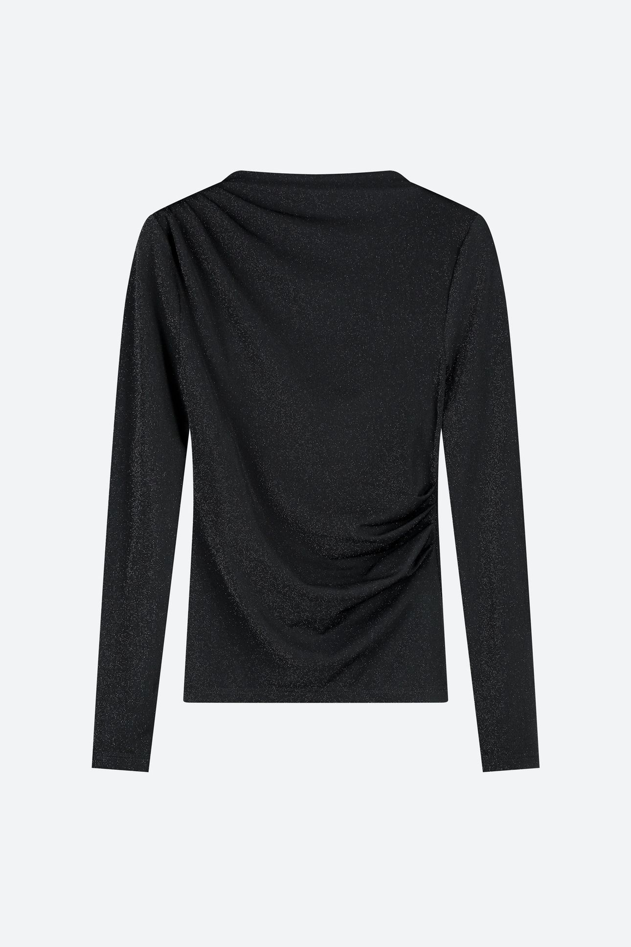NOUS SOMMES LABELS – EDIE LS GLITTER TOP BLACK 8