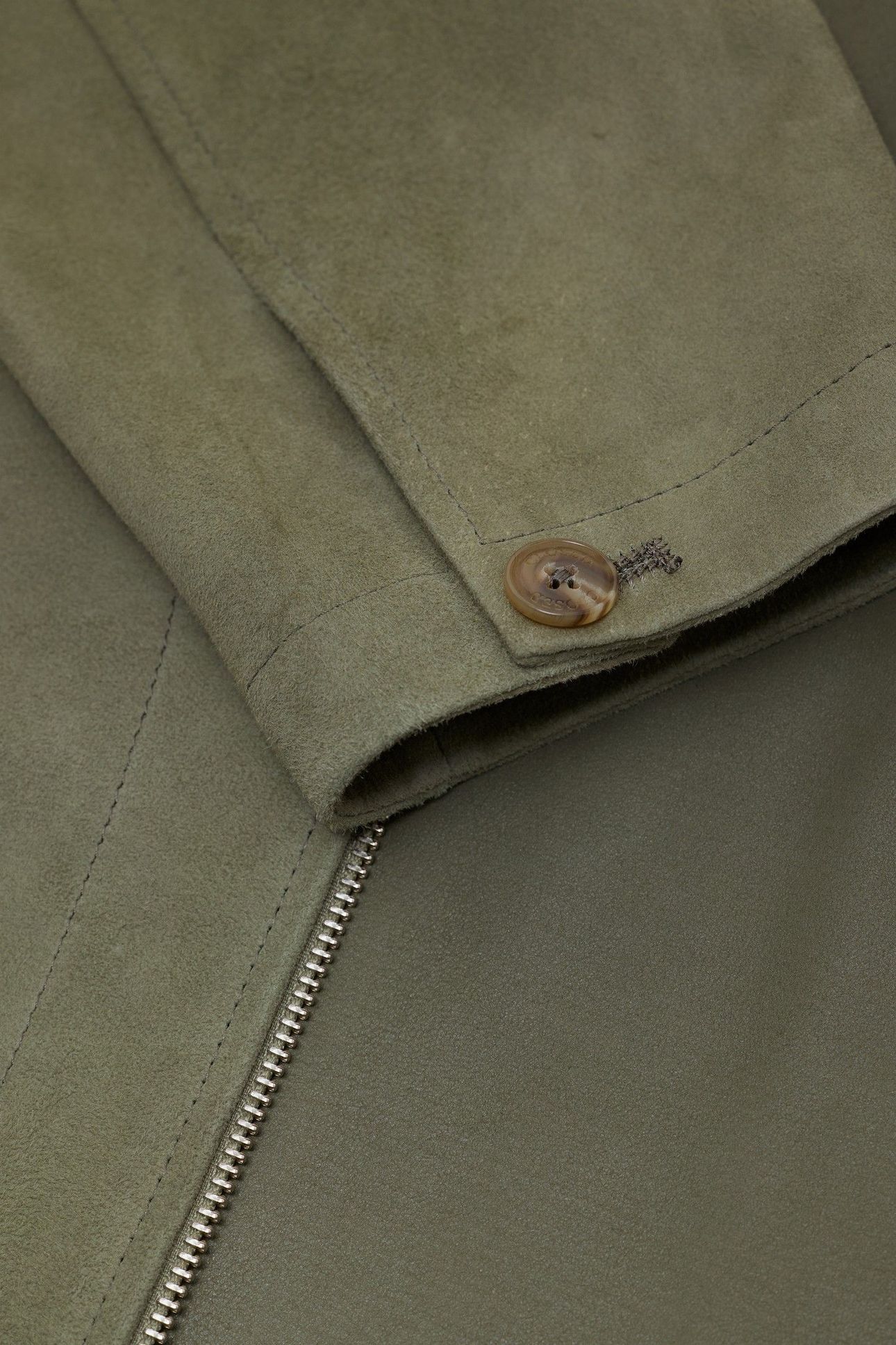 LEATHER BLOUSON CHINO GREEN 4