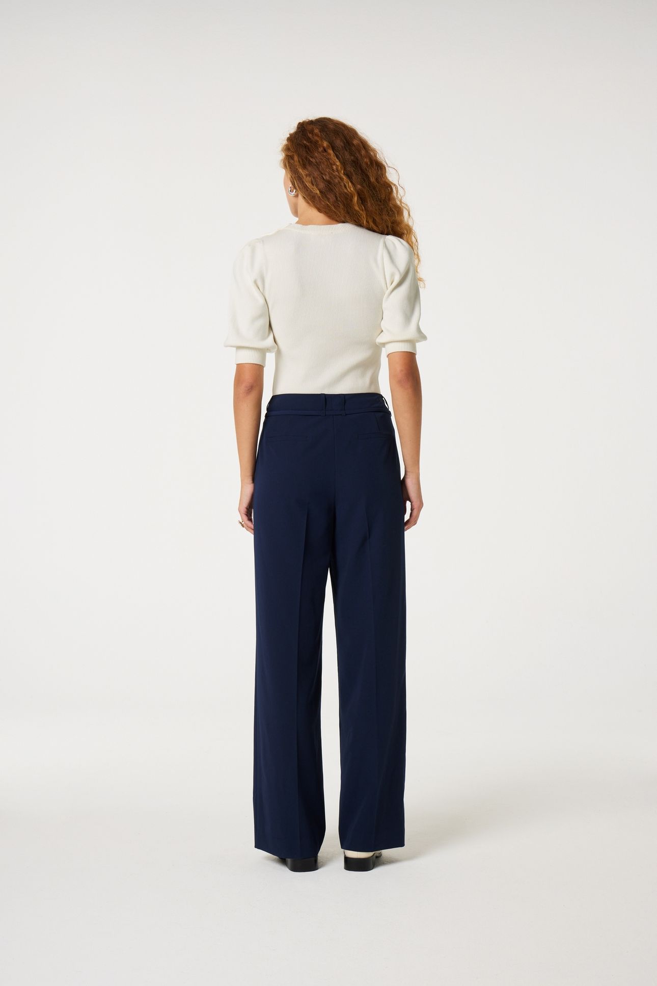 LILLIAN SHORT SLEEVE PULLOVER COSY WHITE 3
