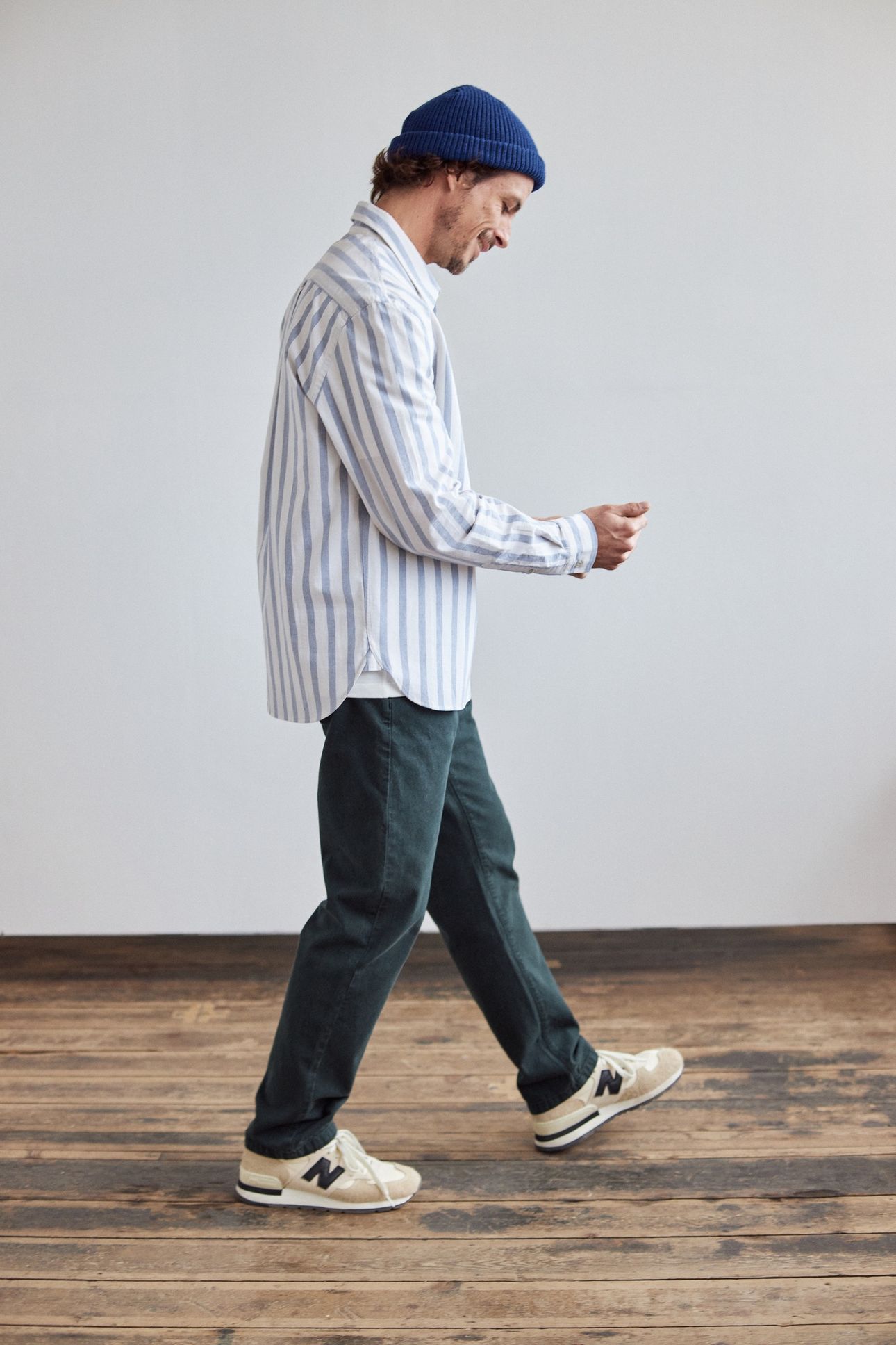 CAMPANA SHIRT BLUE STRIPES 2