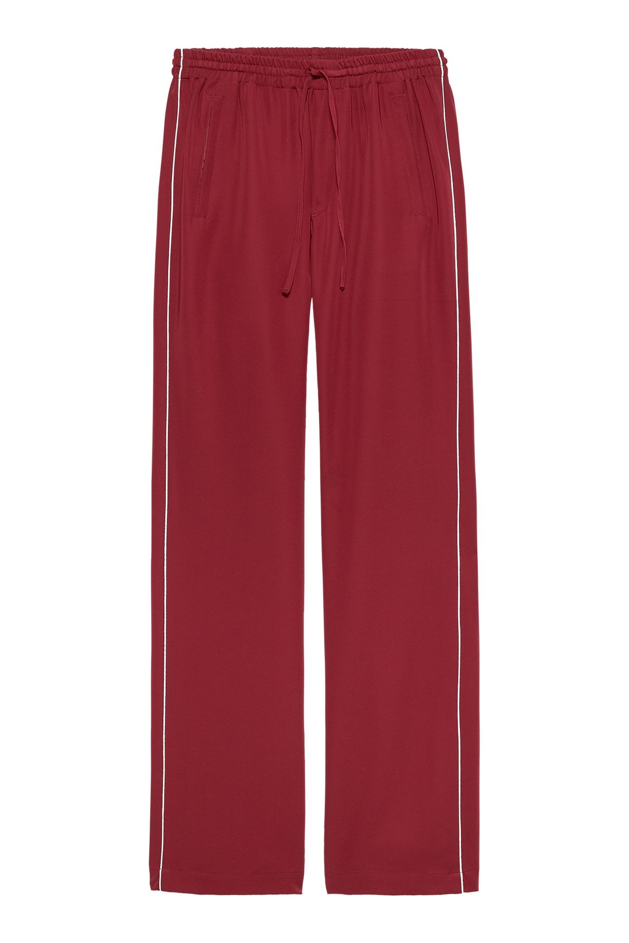 TRACKSUIT TROUSERS WITH PIPING RHUBARB 4