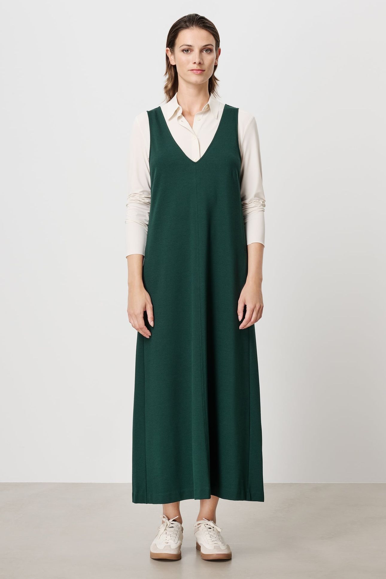 CHEVY DRESS DEEP GREEN 1