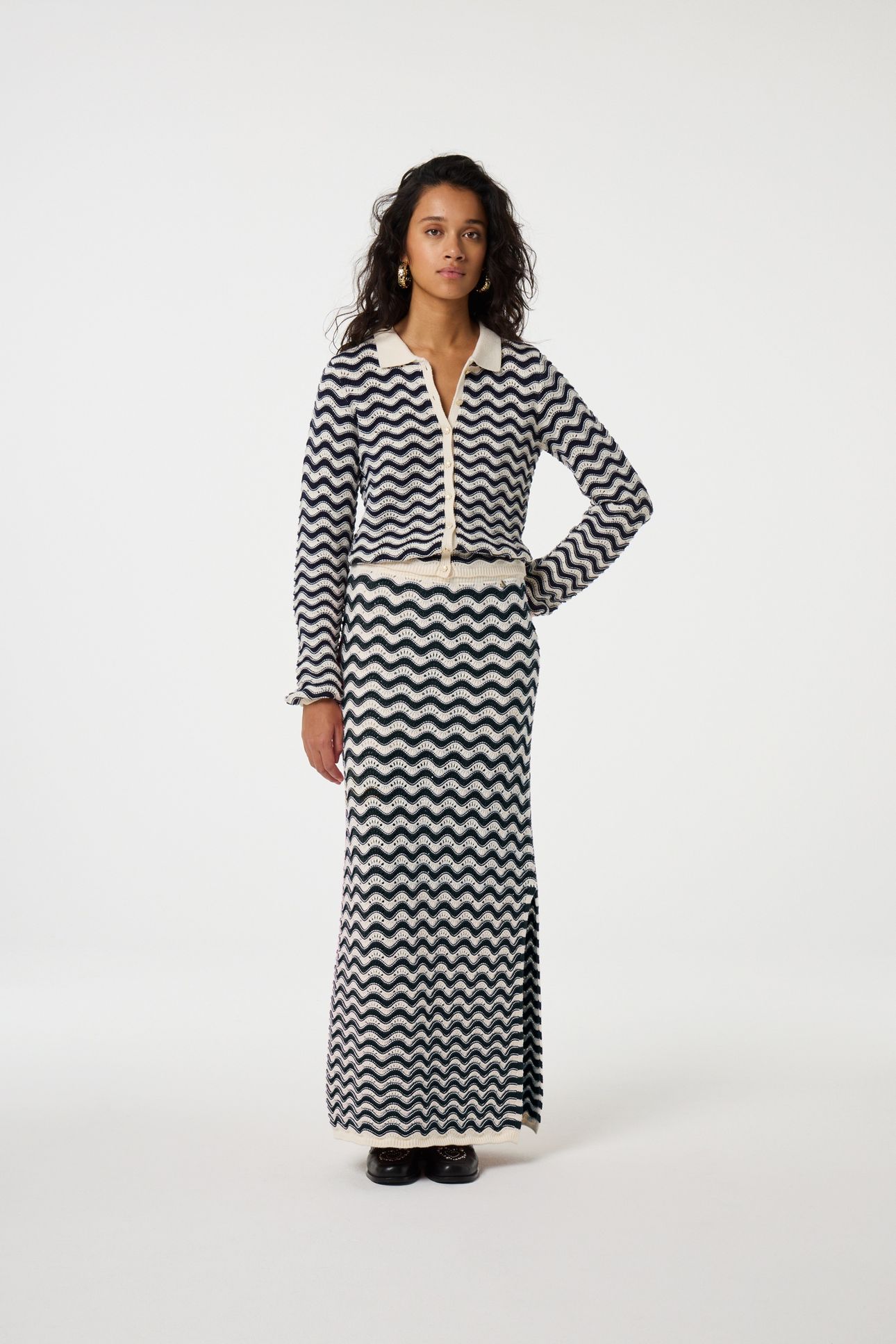 CARO CROCHET SKIRT AFTER MIDNIGHT BLUE 2
