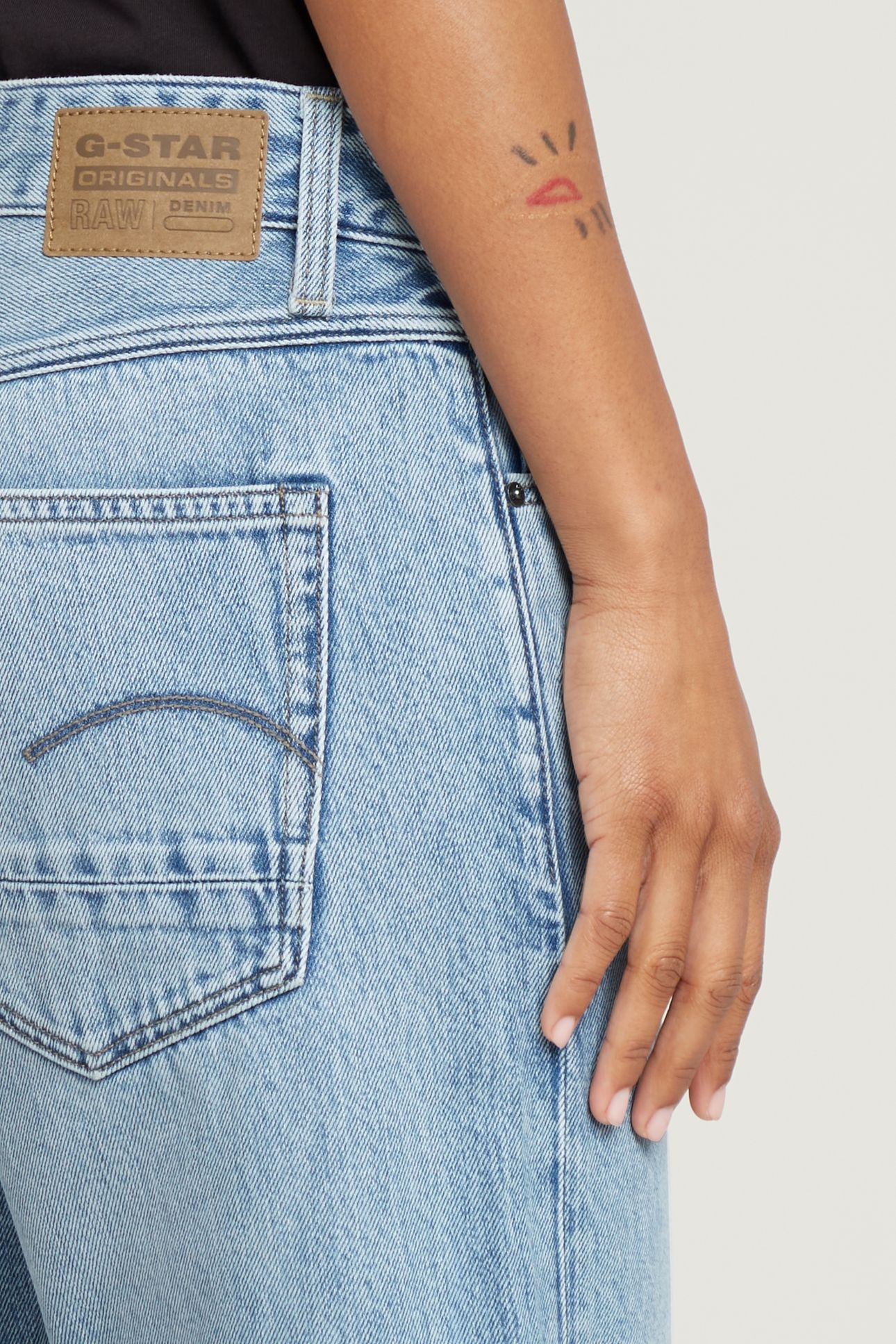 KATE BOYFRIEND JEANS LIGHT/PASTEL BLUE 6