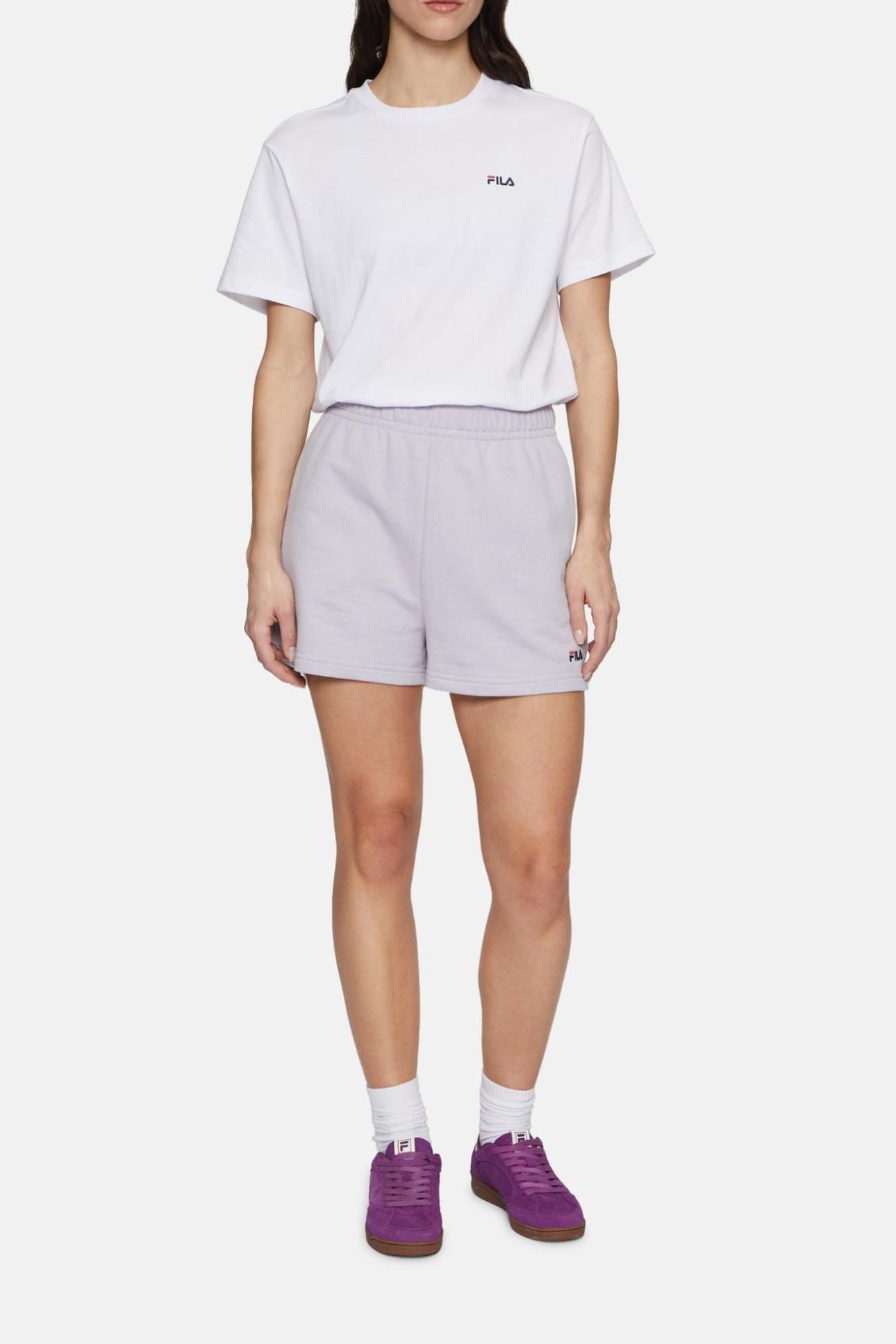 LUSCIANO HIGH WAIST SHORTS THISTLE 2