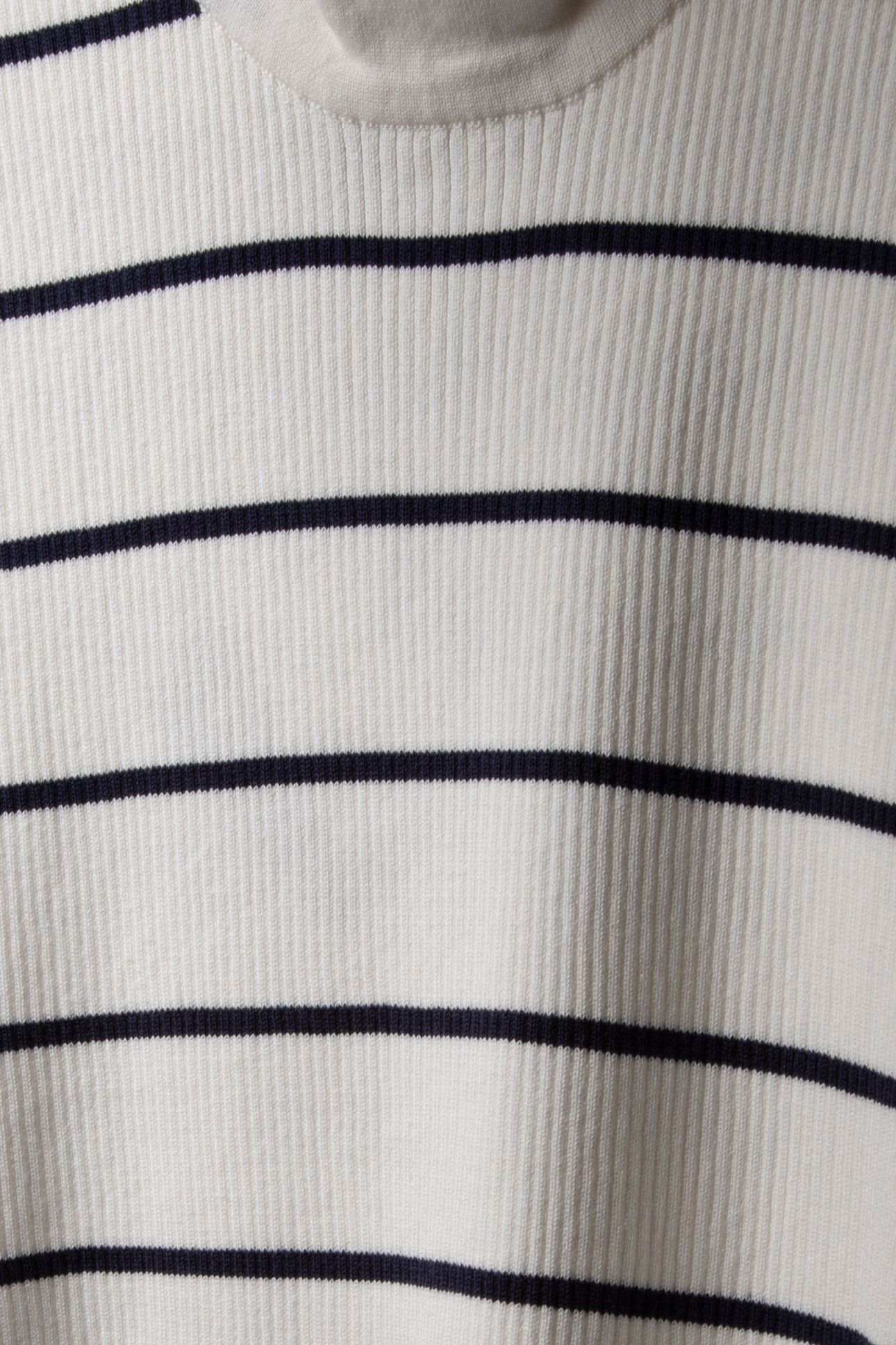 HIGH NECK RIBBED TOP WHITE 6