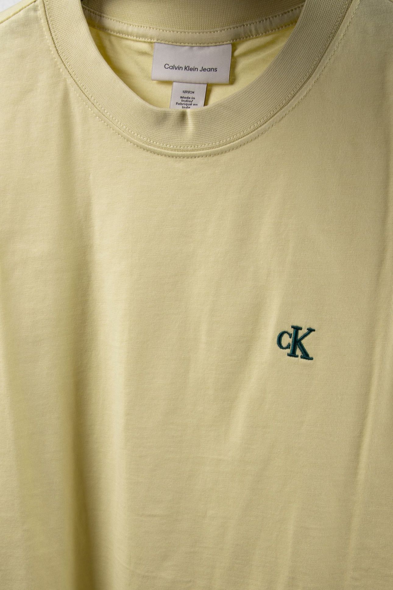 SS EASY MONOGRAM TEE LIME SPRITZ 4