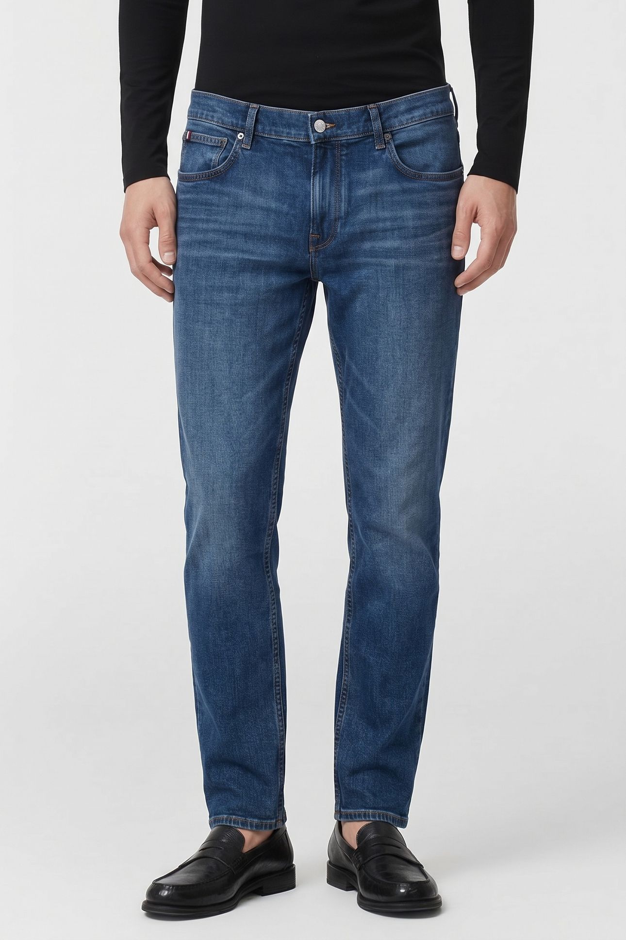 DENTON STRAIGHT JEANS KONA INDIGO 1