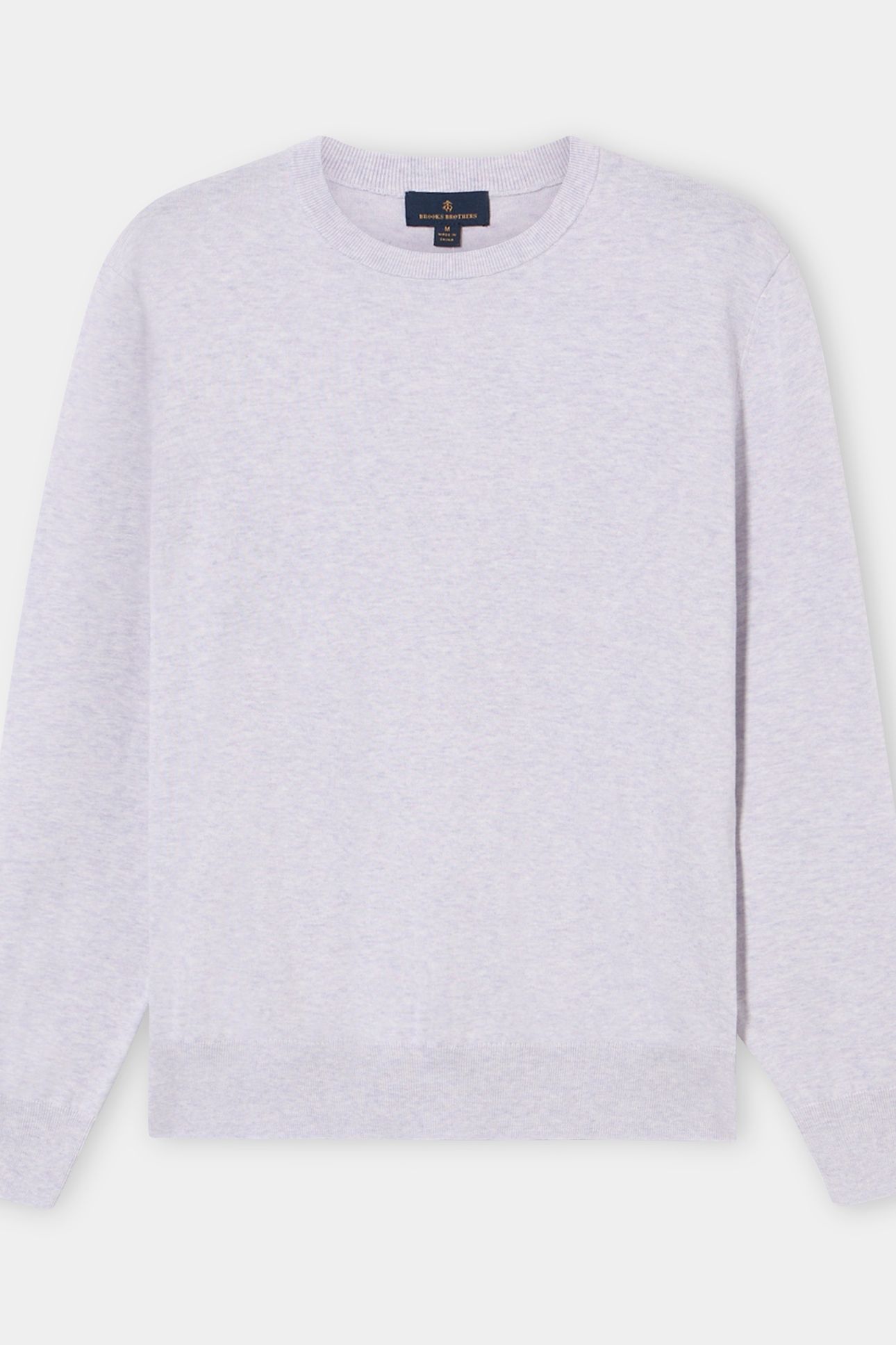 COTTON CREWNECK LIGHT PURPLE 3