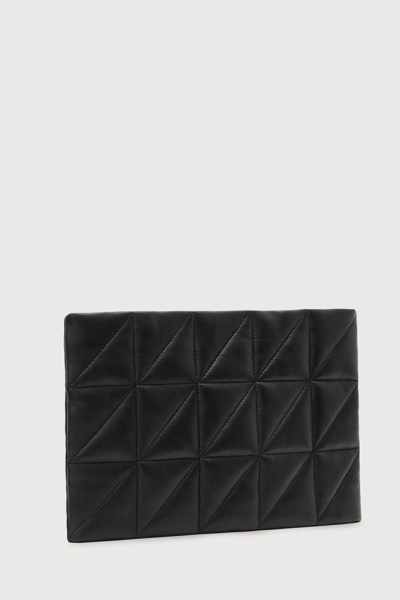 BETTINA QUILT CLUTCH BLACK 4